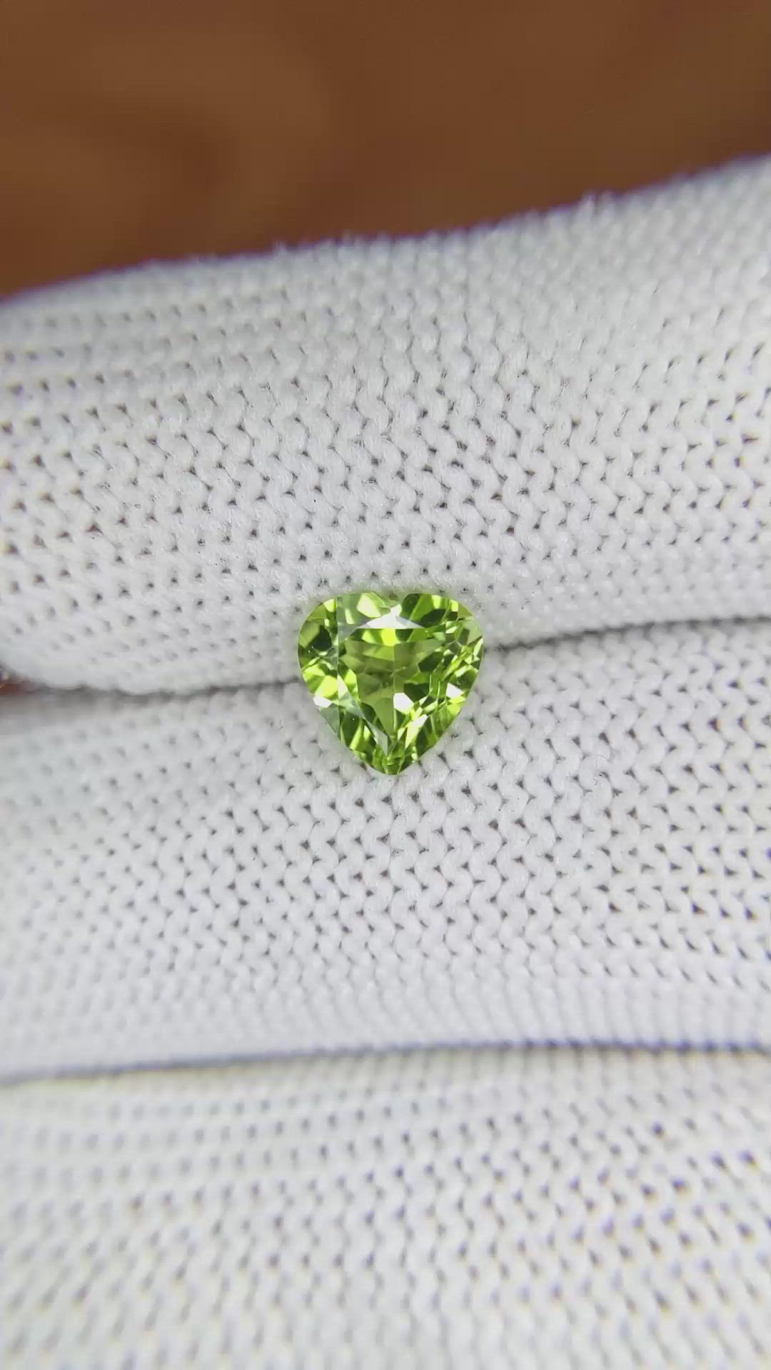 1.41 Ct. Peridot from Pakistan Size Video