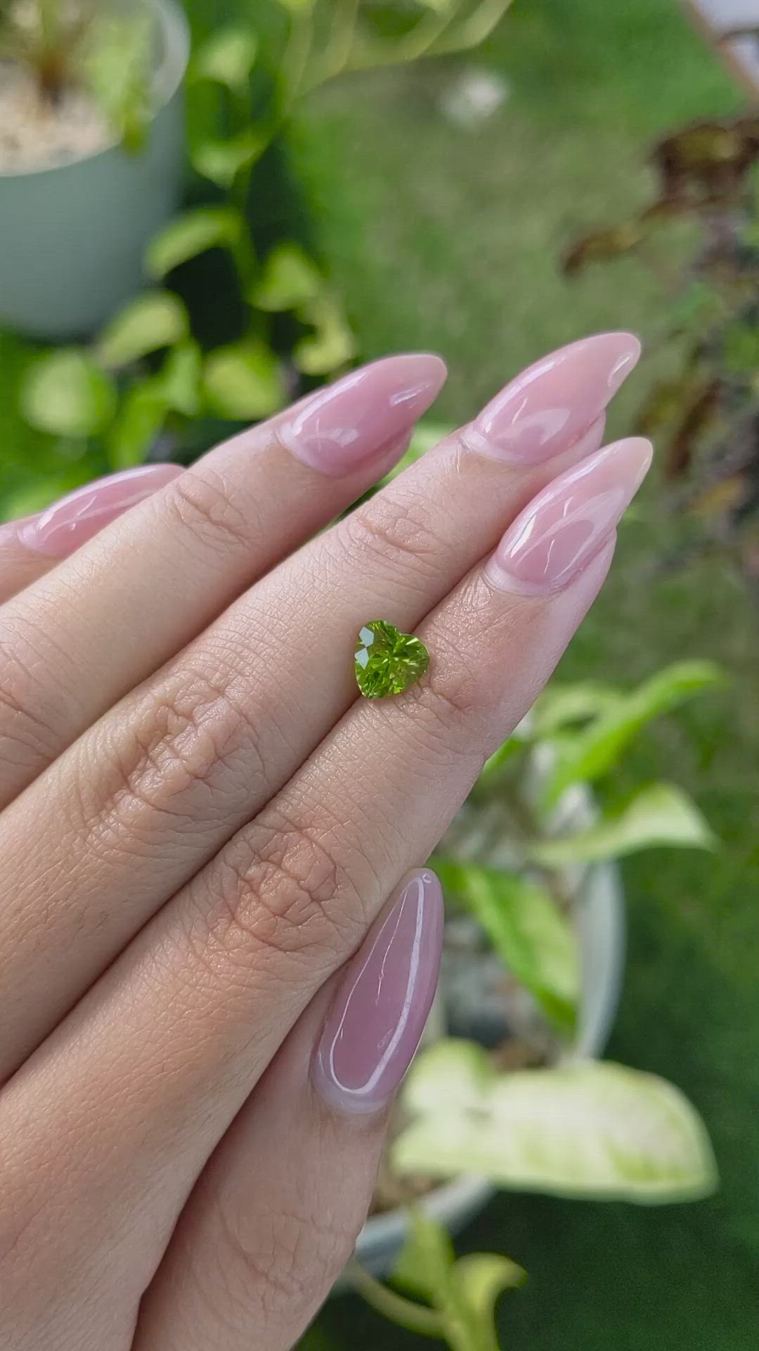 1.29 Ct. Peridot from Pakistan Size Video