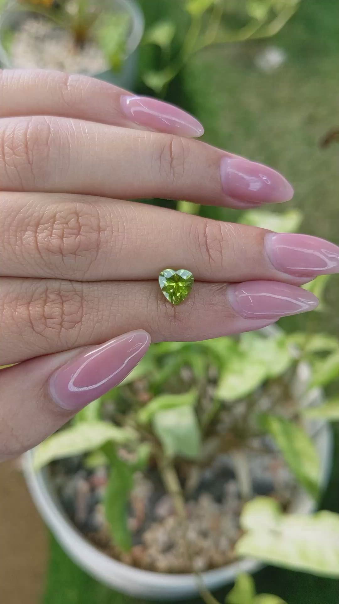 1.29 Ct. Peridot from Pakistan Size Video