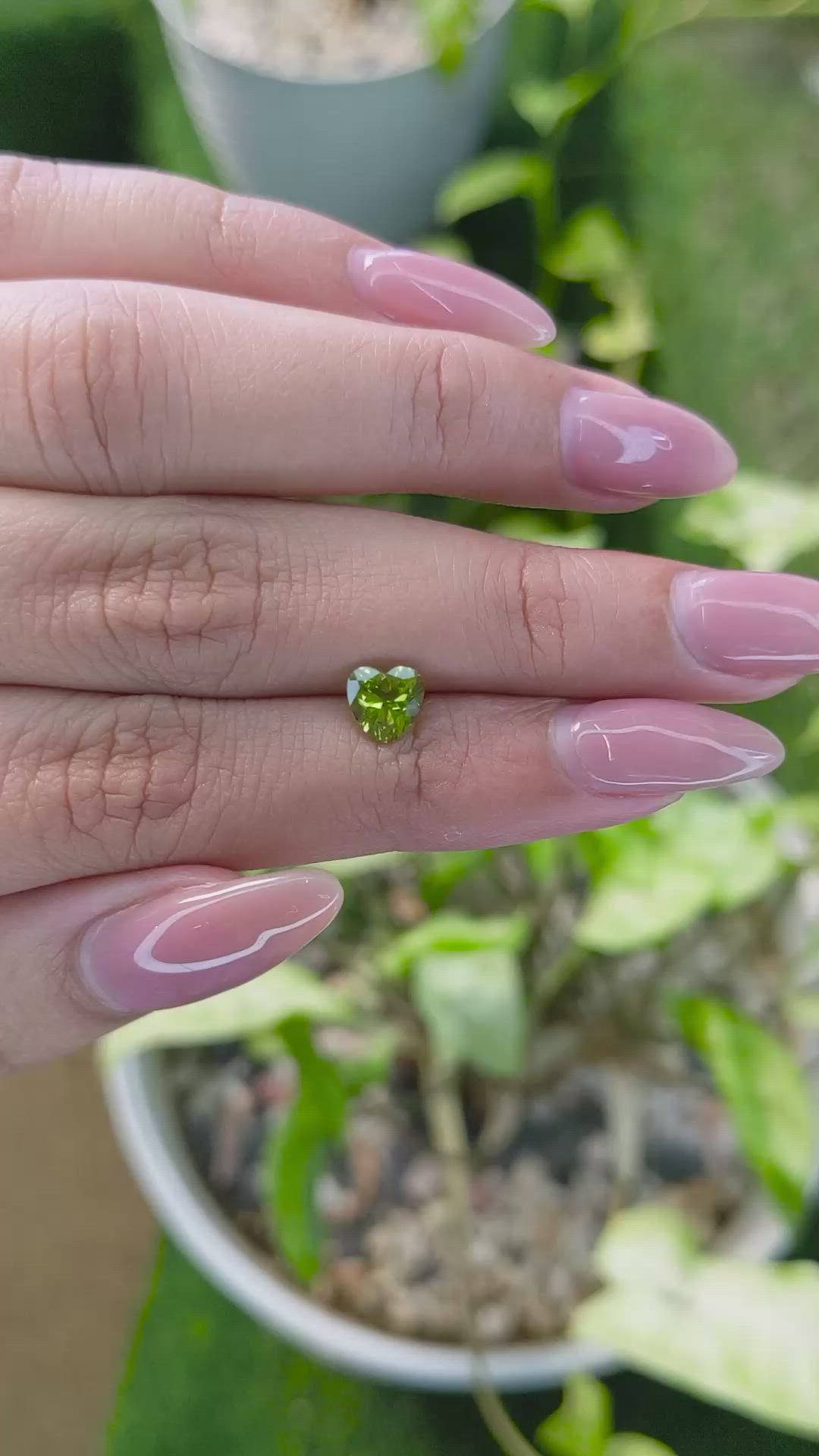 0.94 Ct. Peridot from Pakistan Size Video