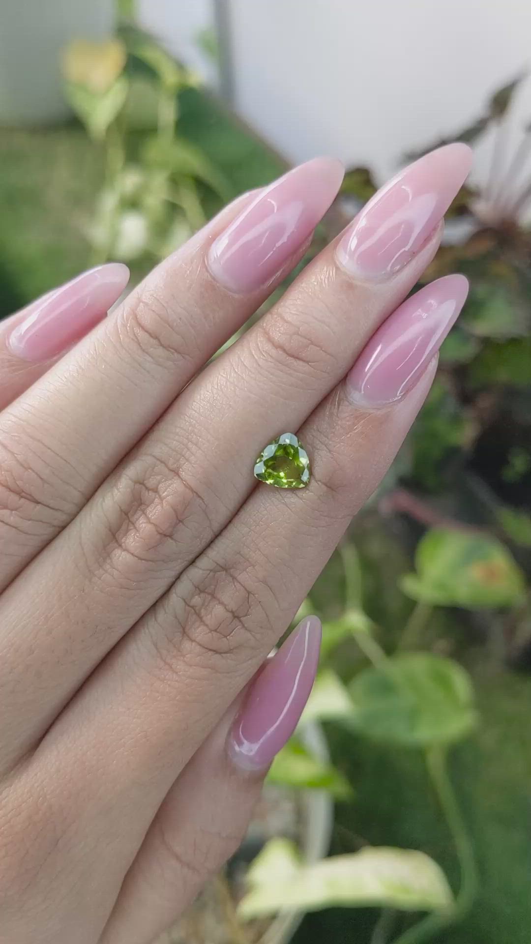 1.20 Ct. Peridot from Pakistan Size Video