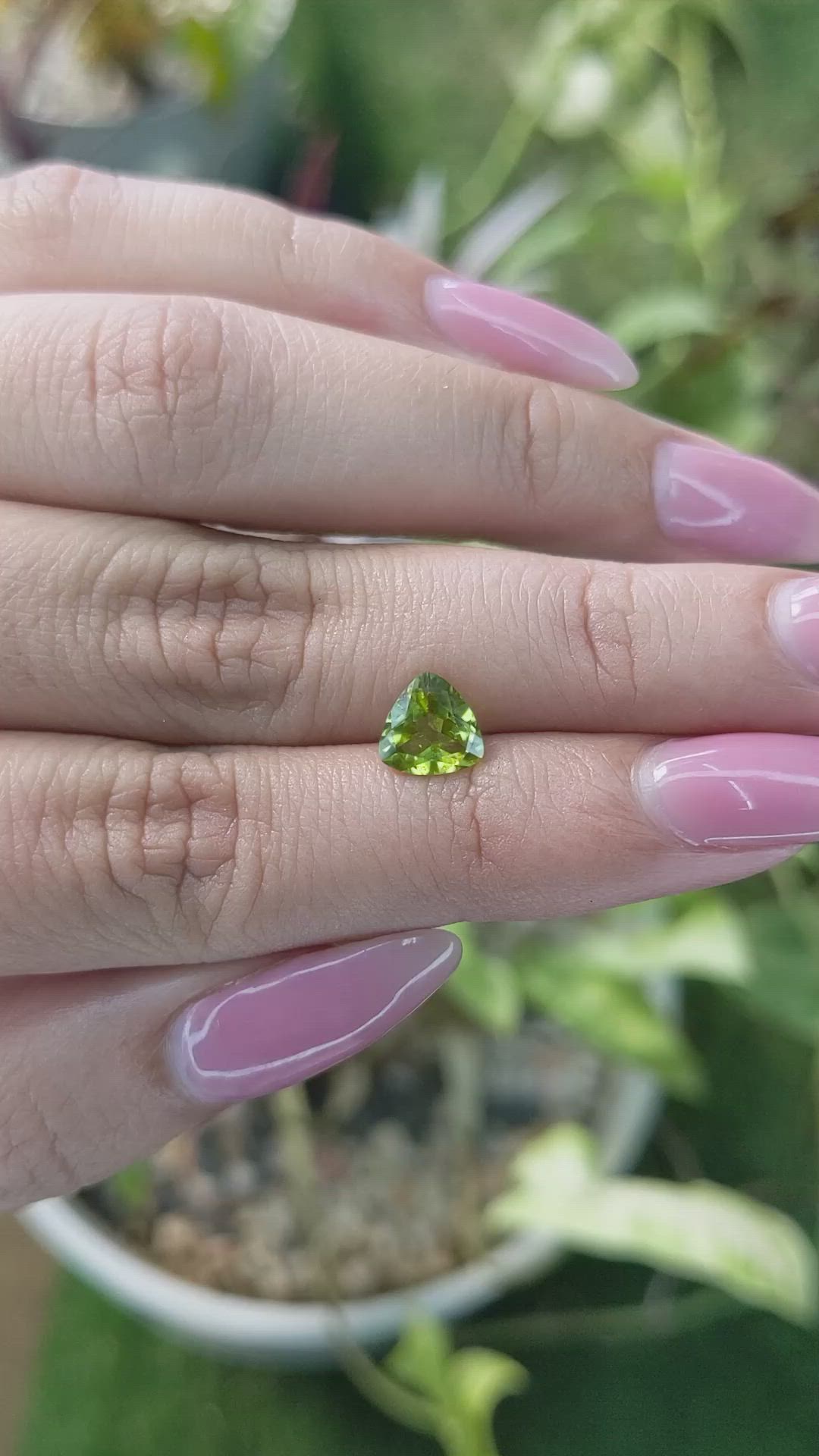 1.20 Ct. Peridot from Pakistan Size Video