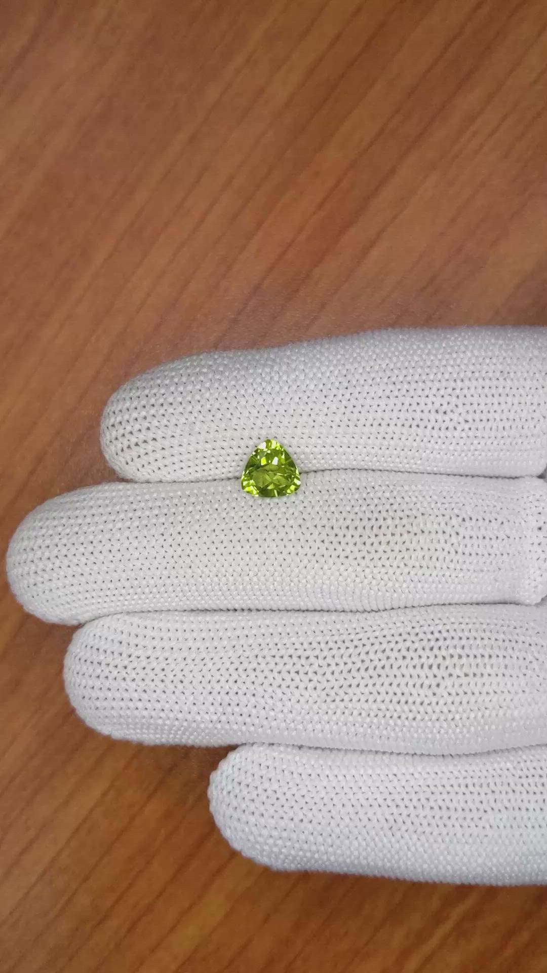 1.20 Ct. Peridot from Pakistan Size Video