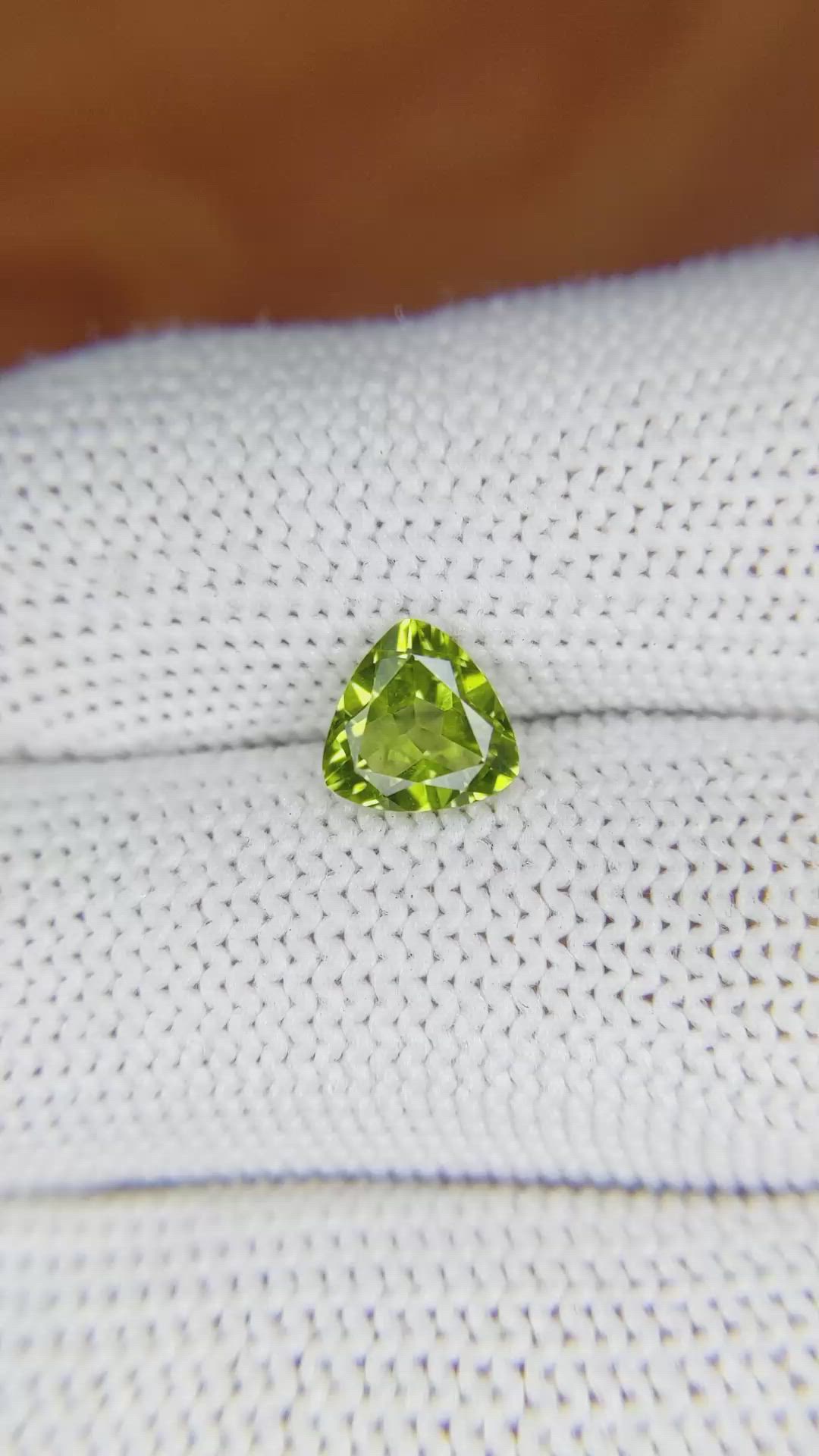 1.20 Ct. Peridot from Pakistan Size Video