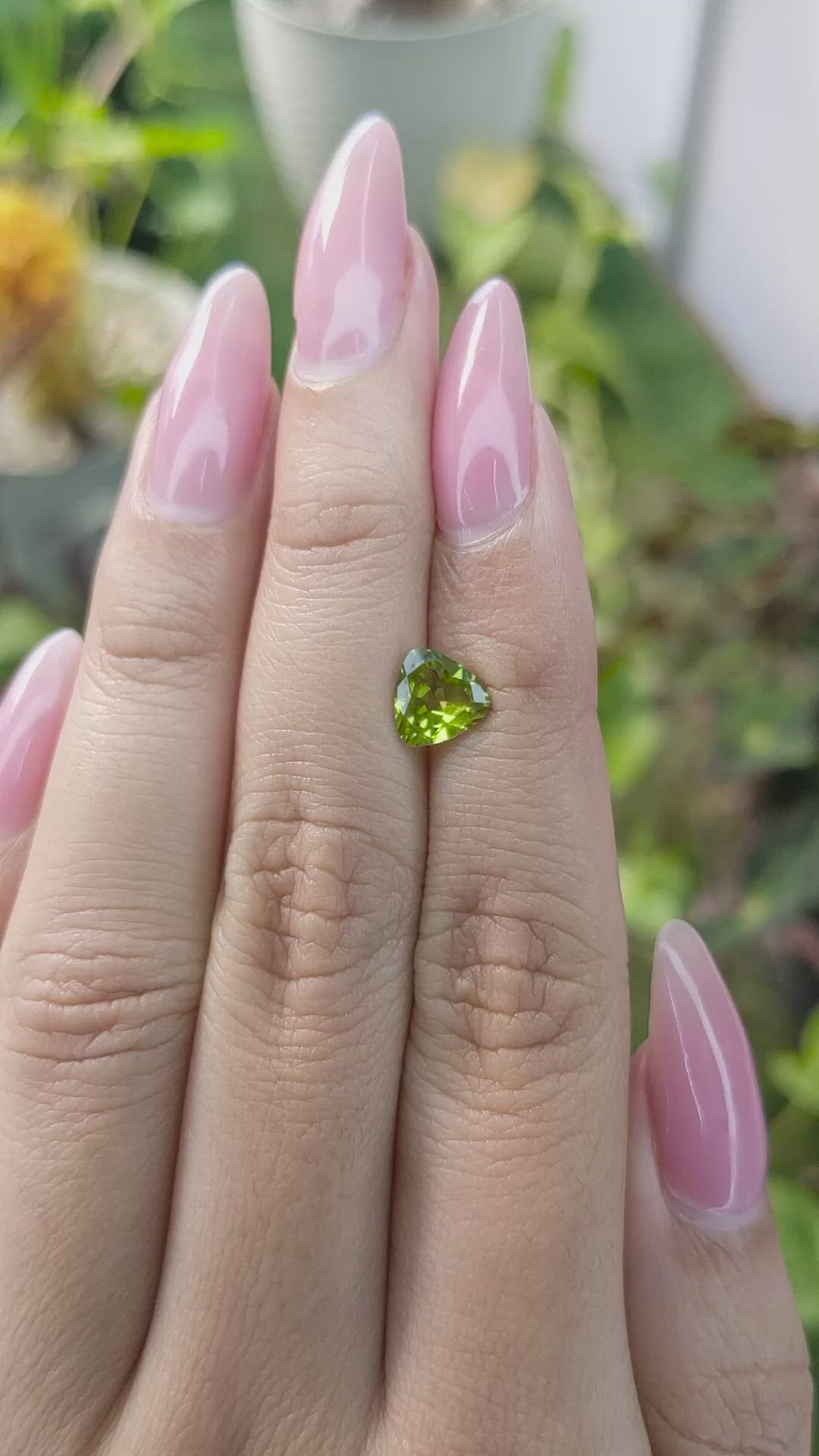 1.20 Ct. Peridot from Pakistan Size Video