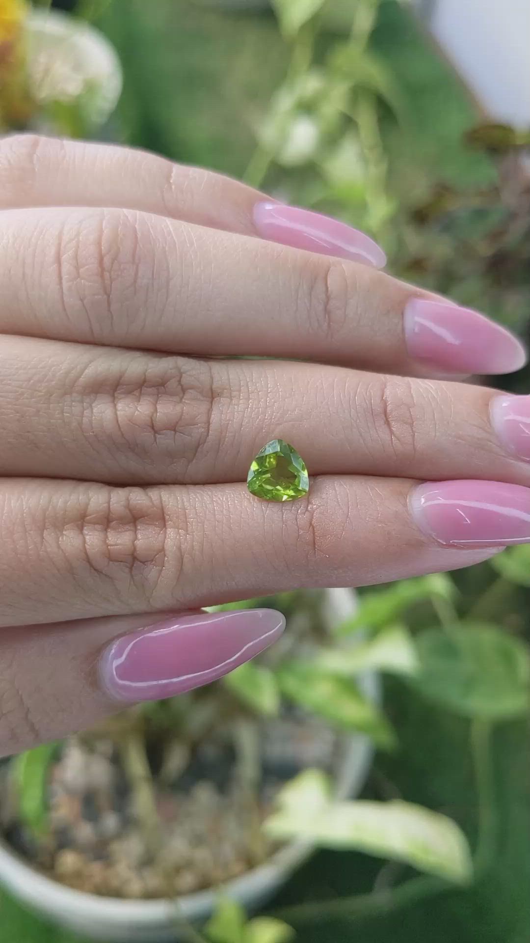 1.18 Ct. Peridot from Pakistan Size Video