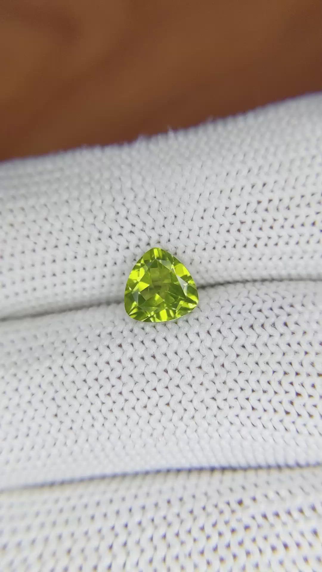 1.18 Ct. Peridot from Pakistan Size Video