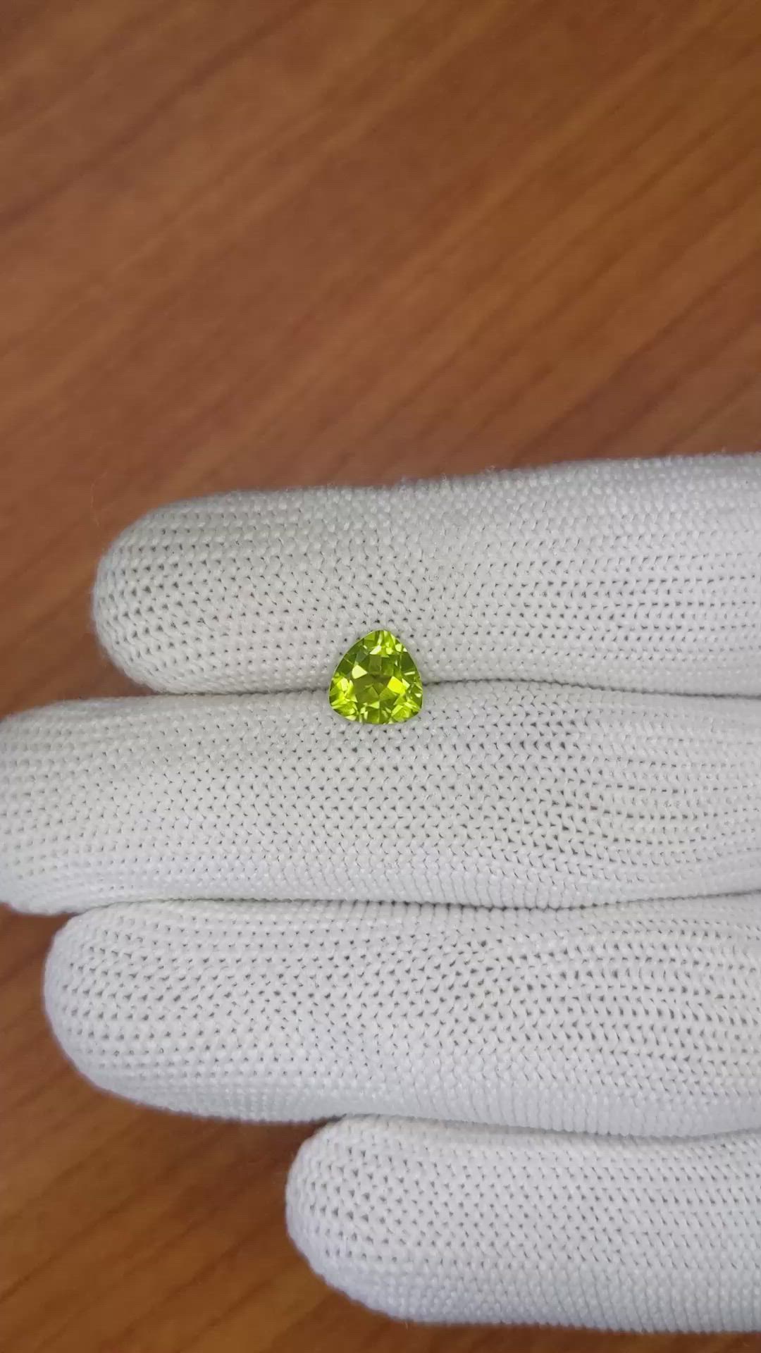1.18 Ct. Peridot from Pakistan Size Video