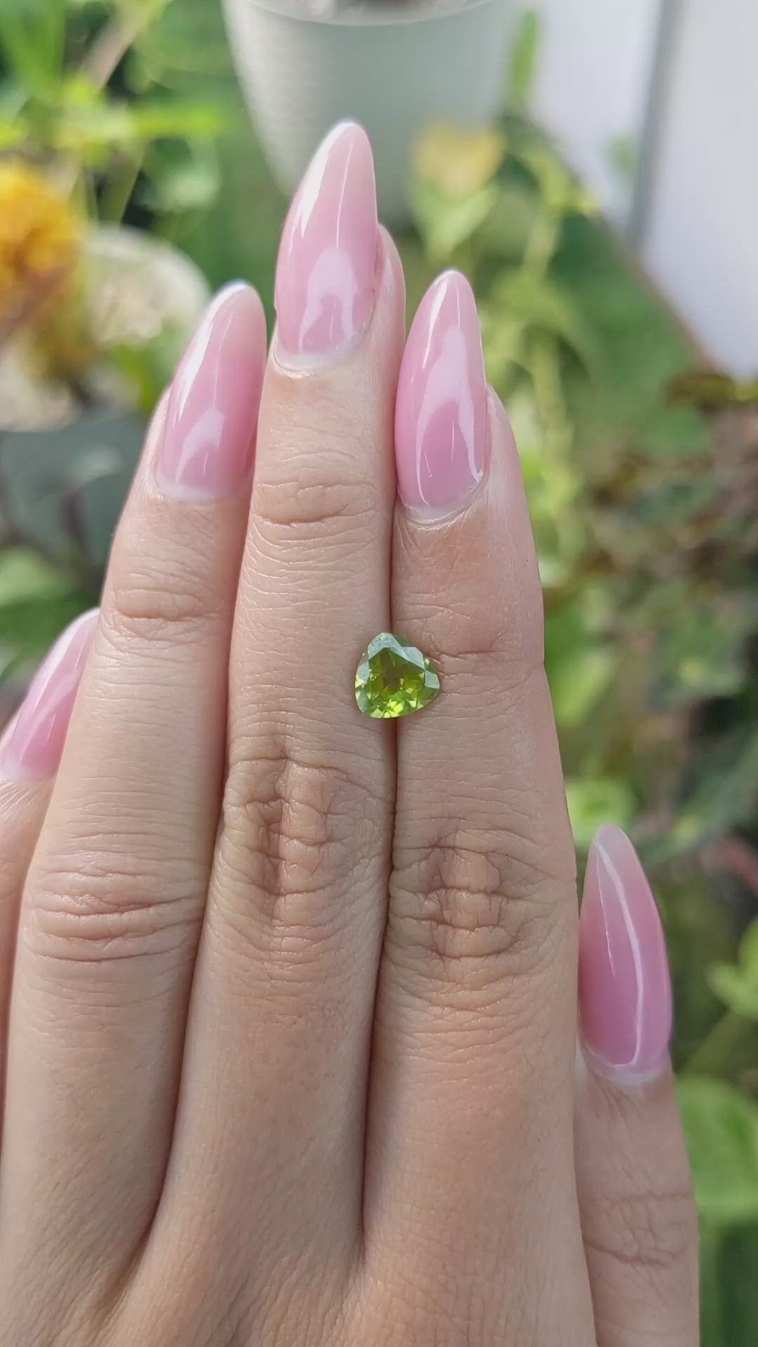 1.18 Ct. Peridot from Pakistan Size Video