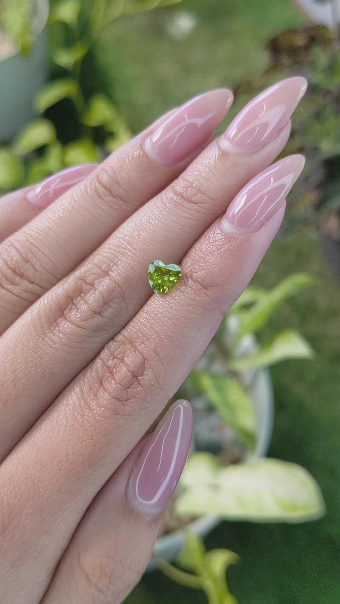 0.99 Ct. Peridot from Pakistan Size Video