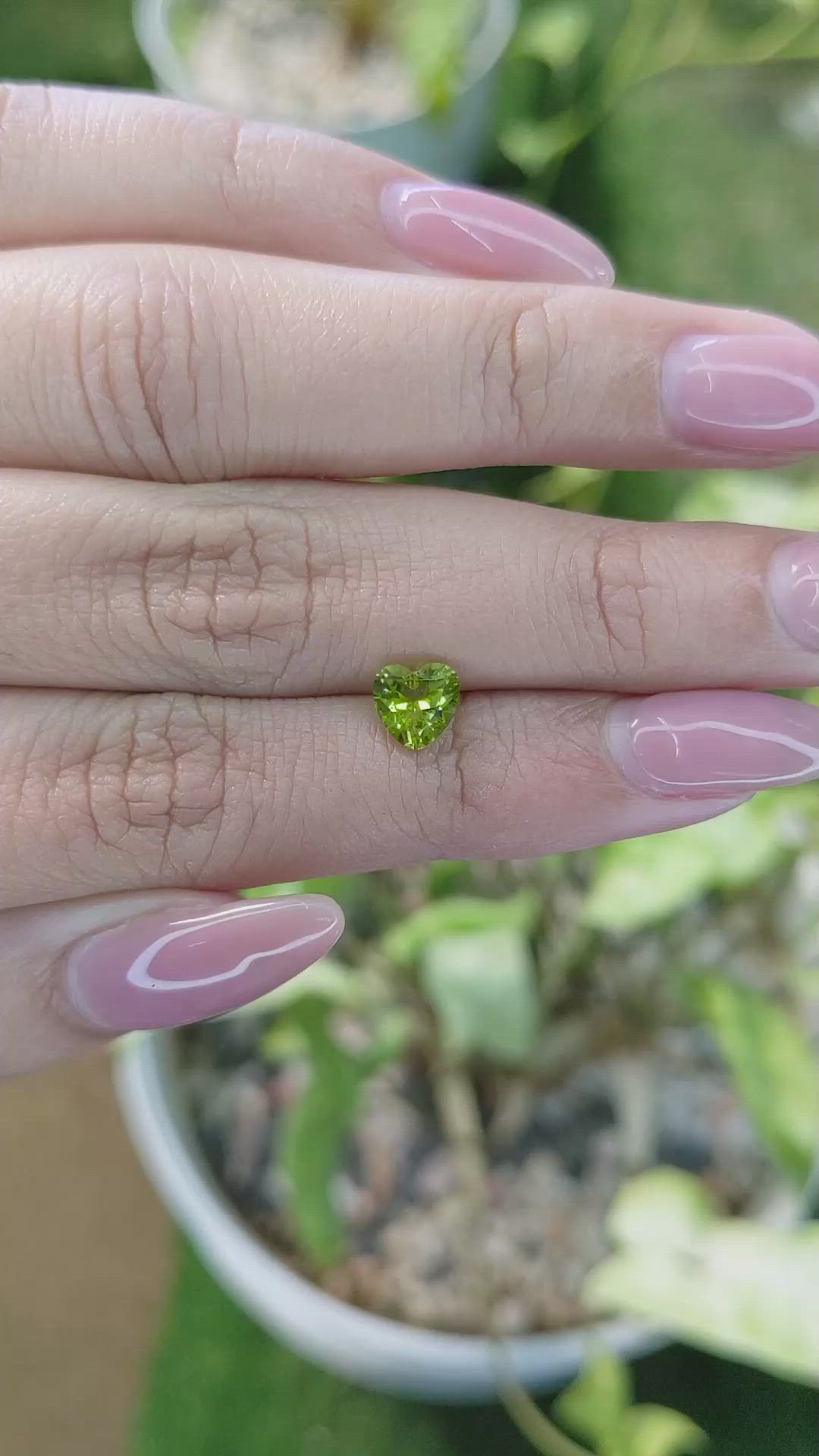 0.99 Ct. Peridot from Pakistan Size Video