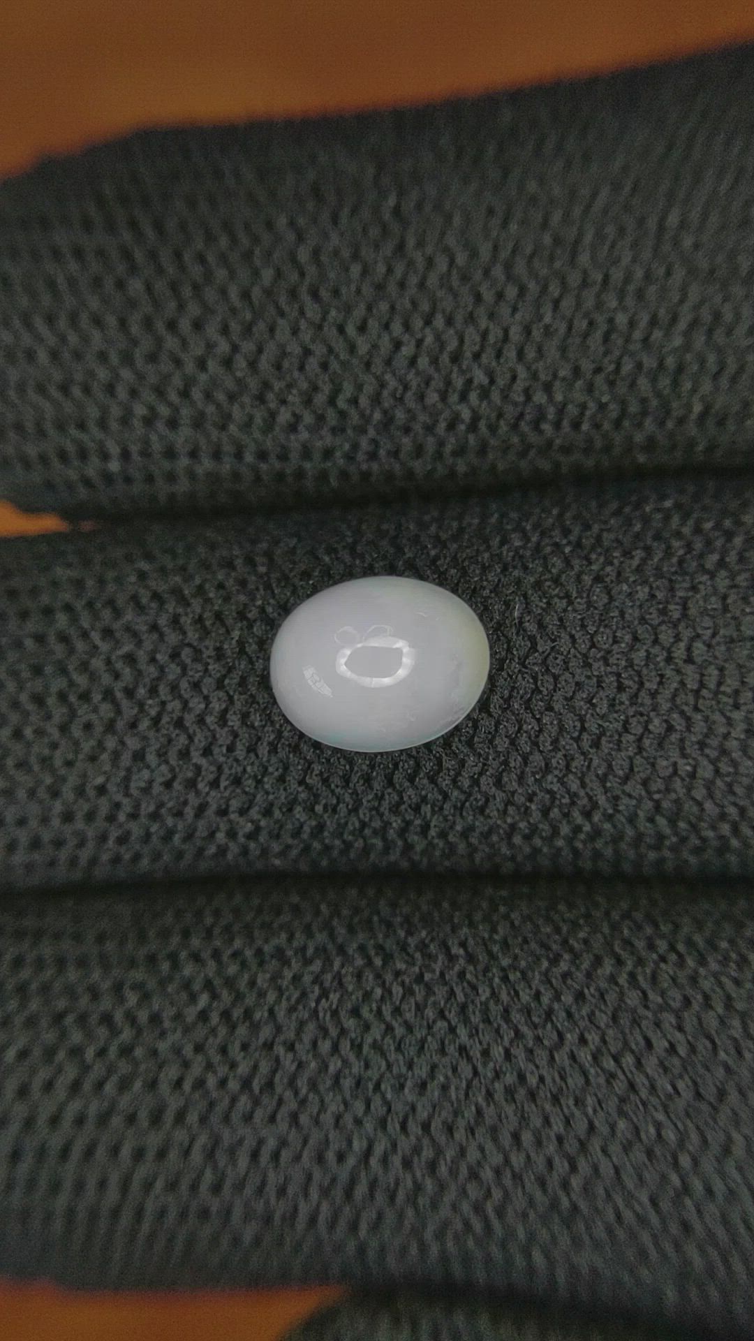 1.16 Ct. Cabochon White Opal from Australia Size Video