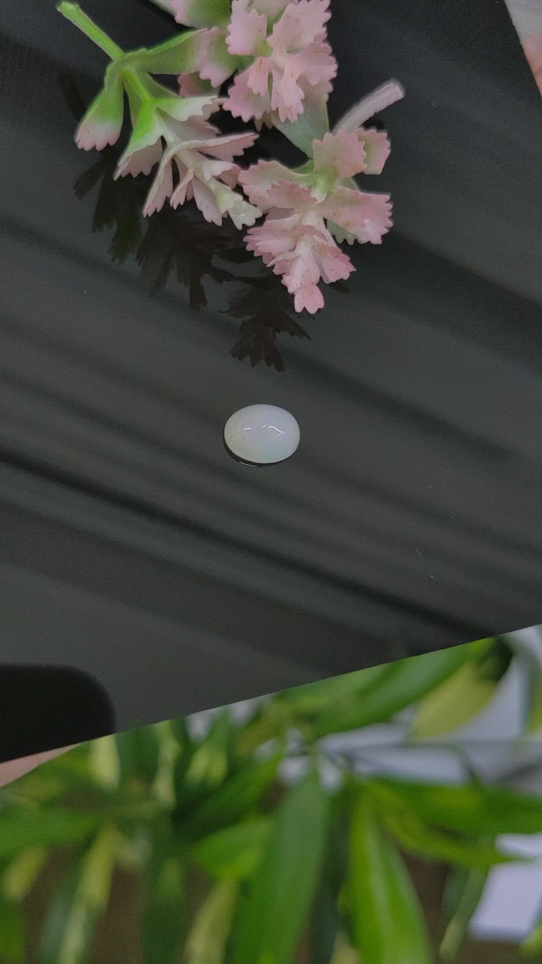 1.16 Ct. Cabochon White Opal from Australia Size Video