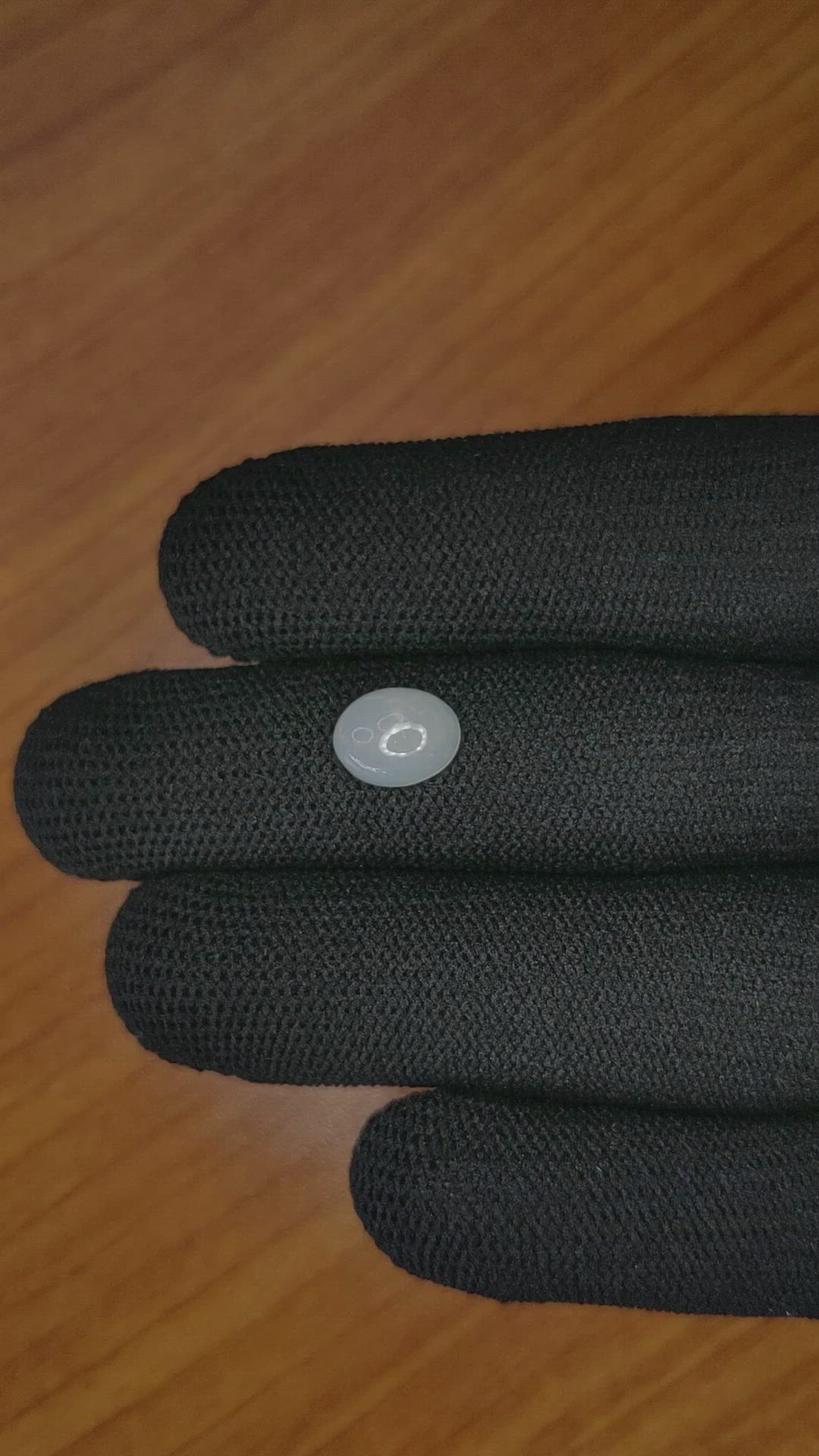 1.09 Ct. Cabochon White Opal from Australia Size Video