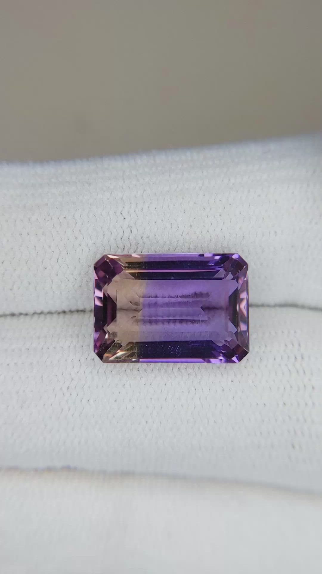 6.60 Ct. Ametrine from Brazil Size Video