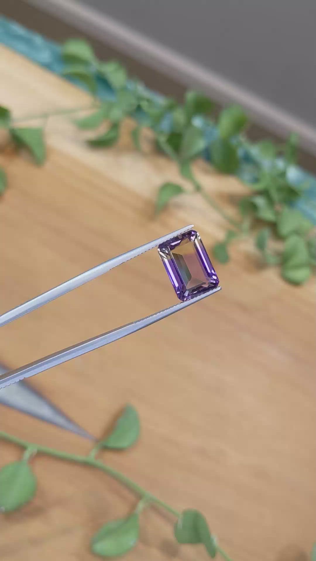 6.60 Ct. Ametrine from Brazil Size Video