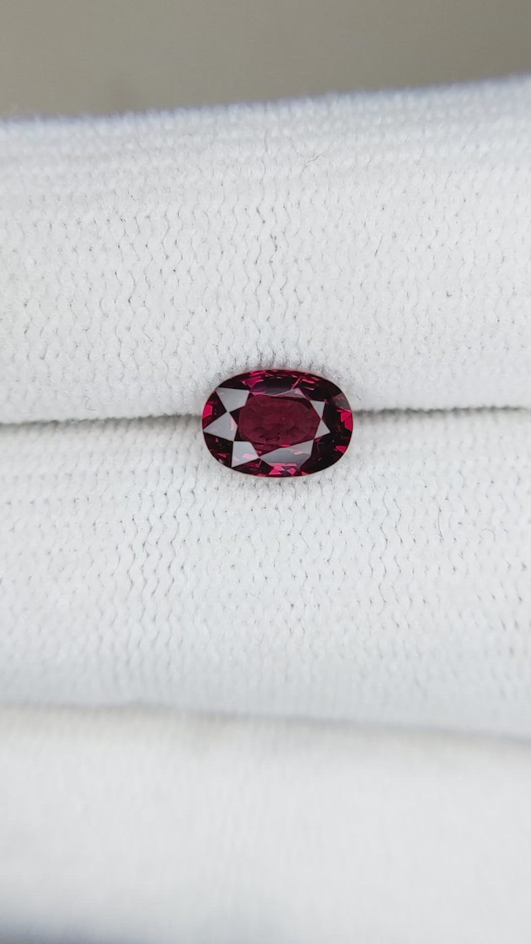 1.17 Ct. Garnet from Madagascar Size Video