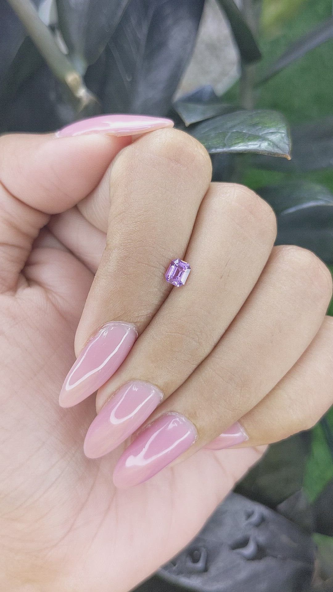 0.40 Ct. Spinel from Tanzania Size Video