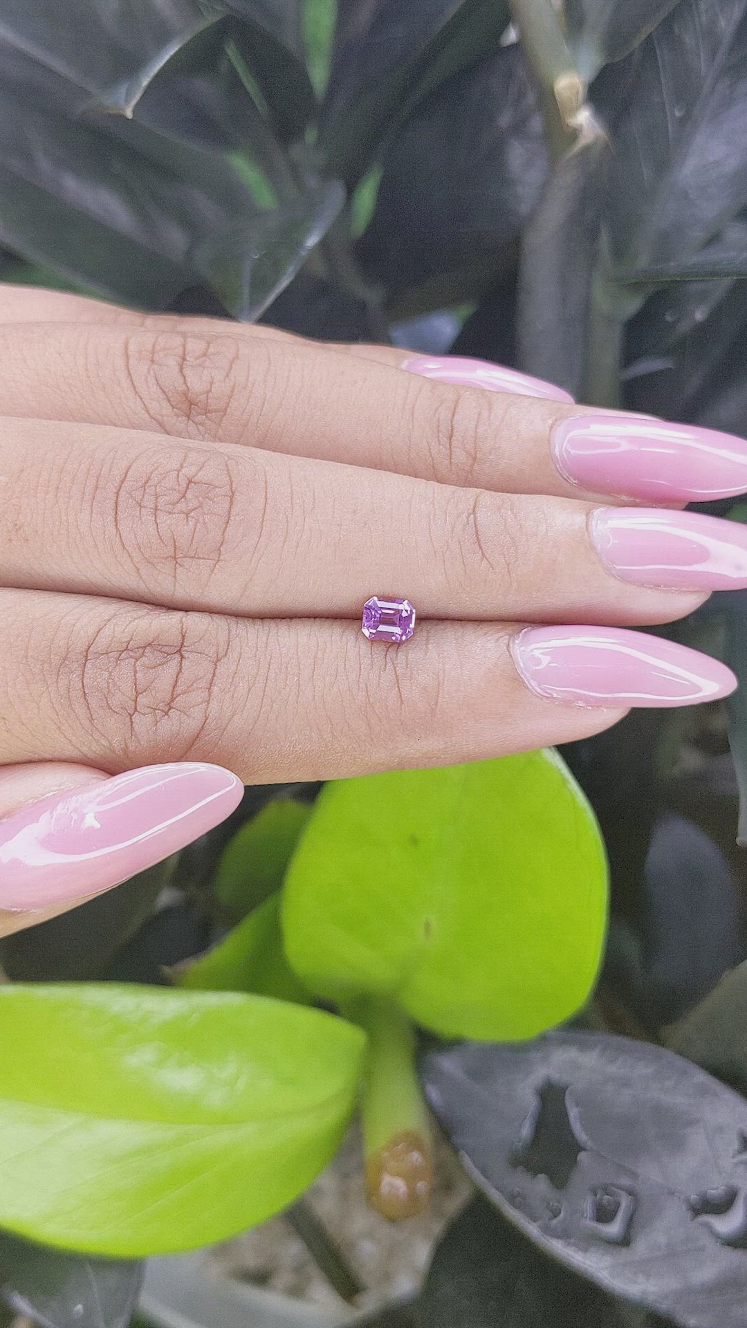 0.40 Ct. Spinel from Tanzania Size Video