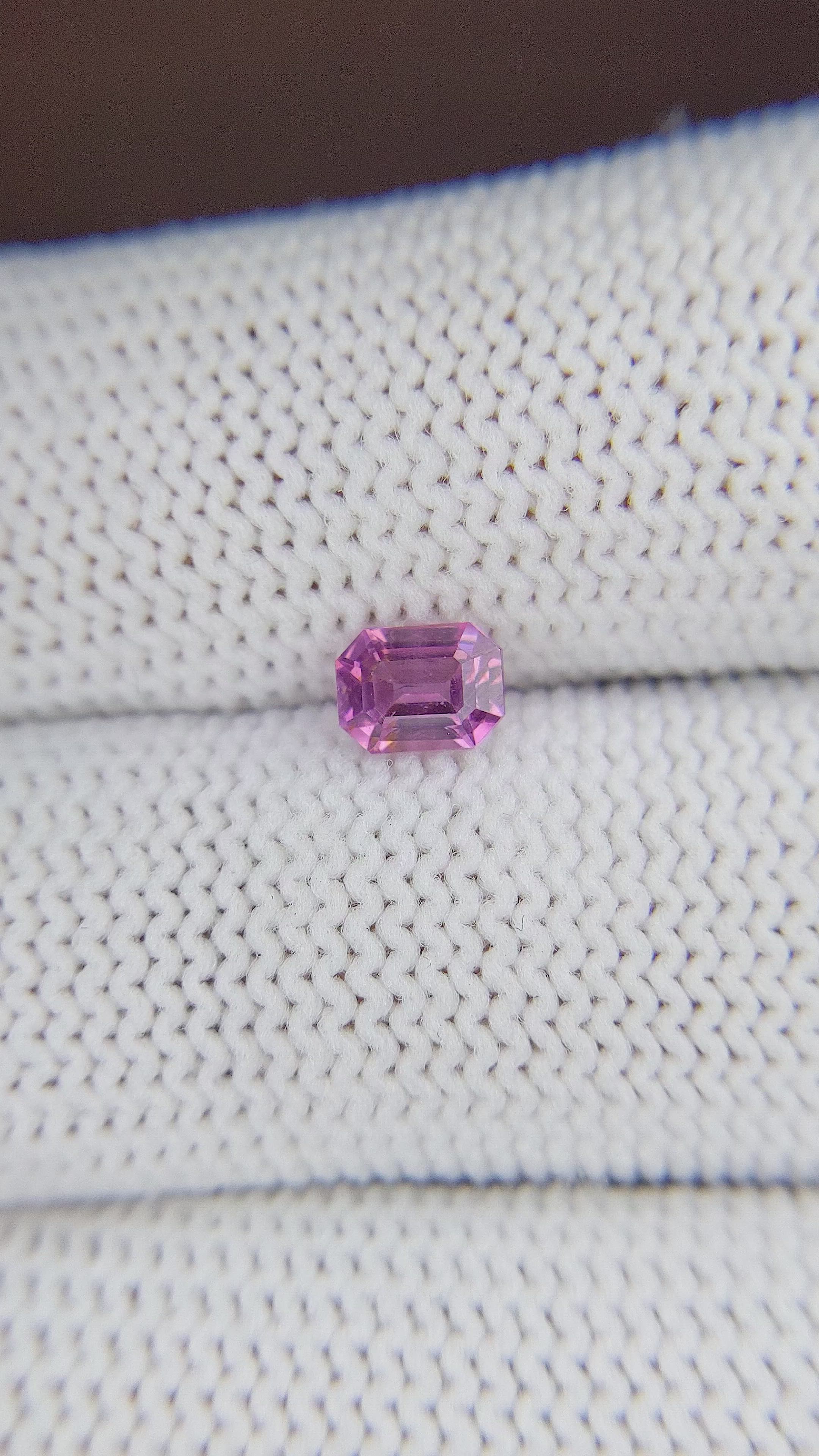 0.69 Ct. Spinel from Tanzania Size Video