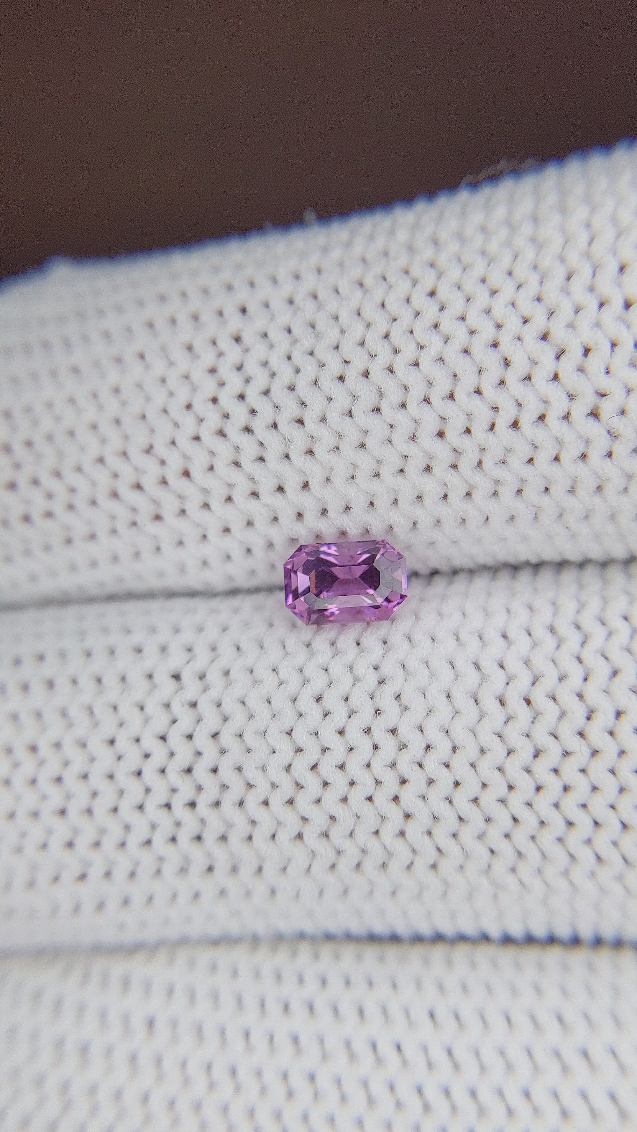 0.66 Ct. Spinel from Tanzania Size Video