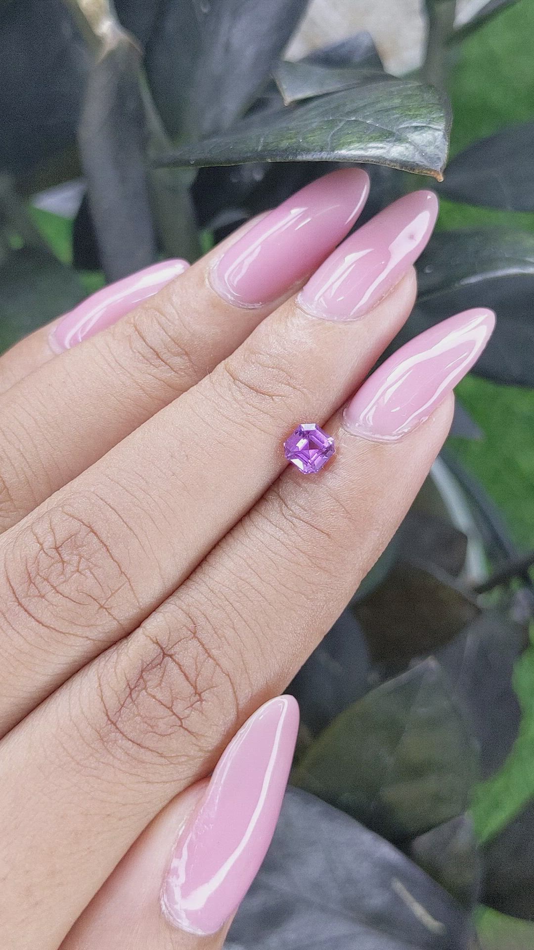 0.61 Ct. Spinel from Tanzania Size Video