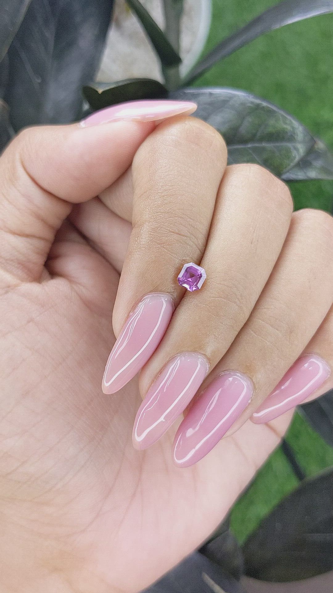 0.61 Ct. Spinel from Tanzania Size Video