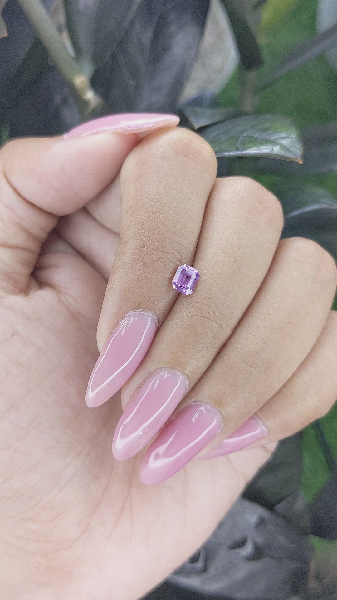 0.60 Ct. Spinel from Tanzania Size Video