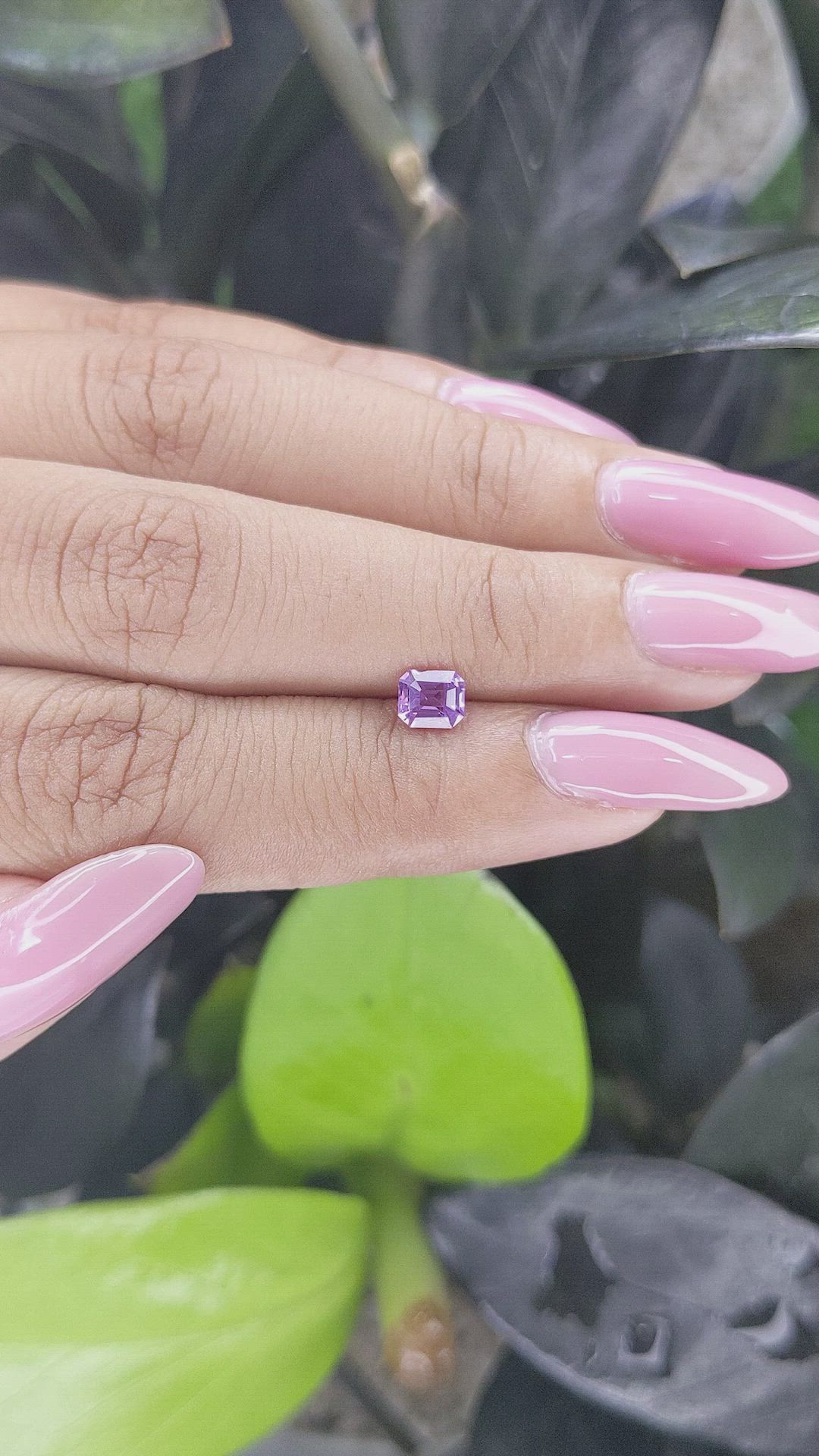 0.60 Ct. Spinel from Tanzania Size Video