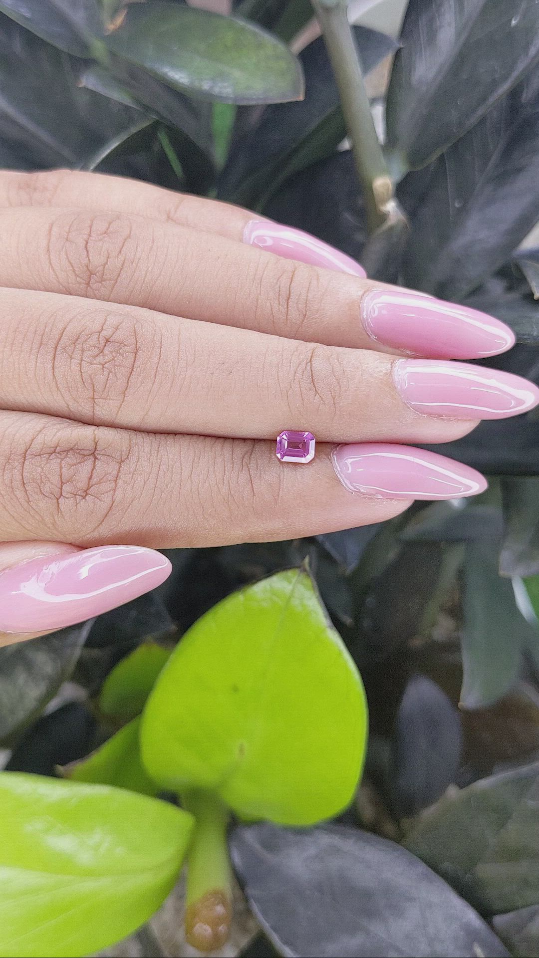 0.40 Ct. Spinel from Tanzania Size Video