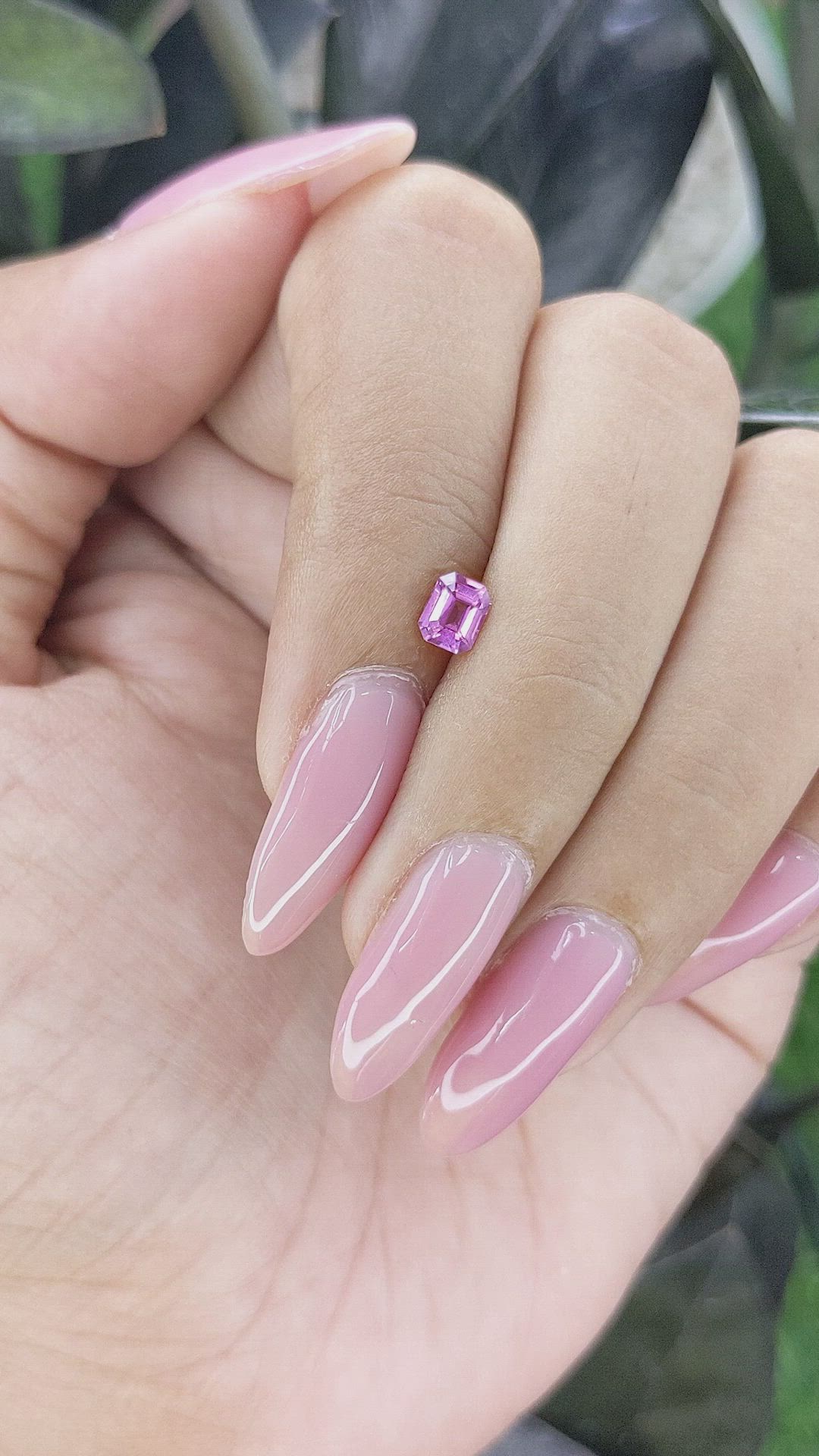 0.40 Ct. Spinel from Tanzania Size Video