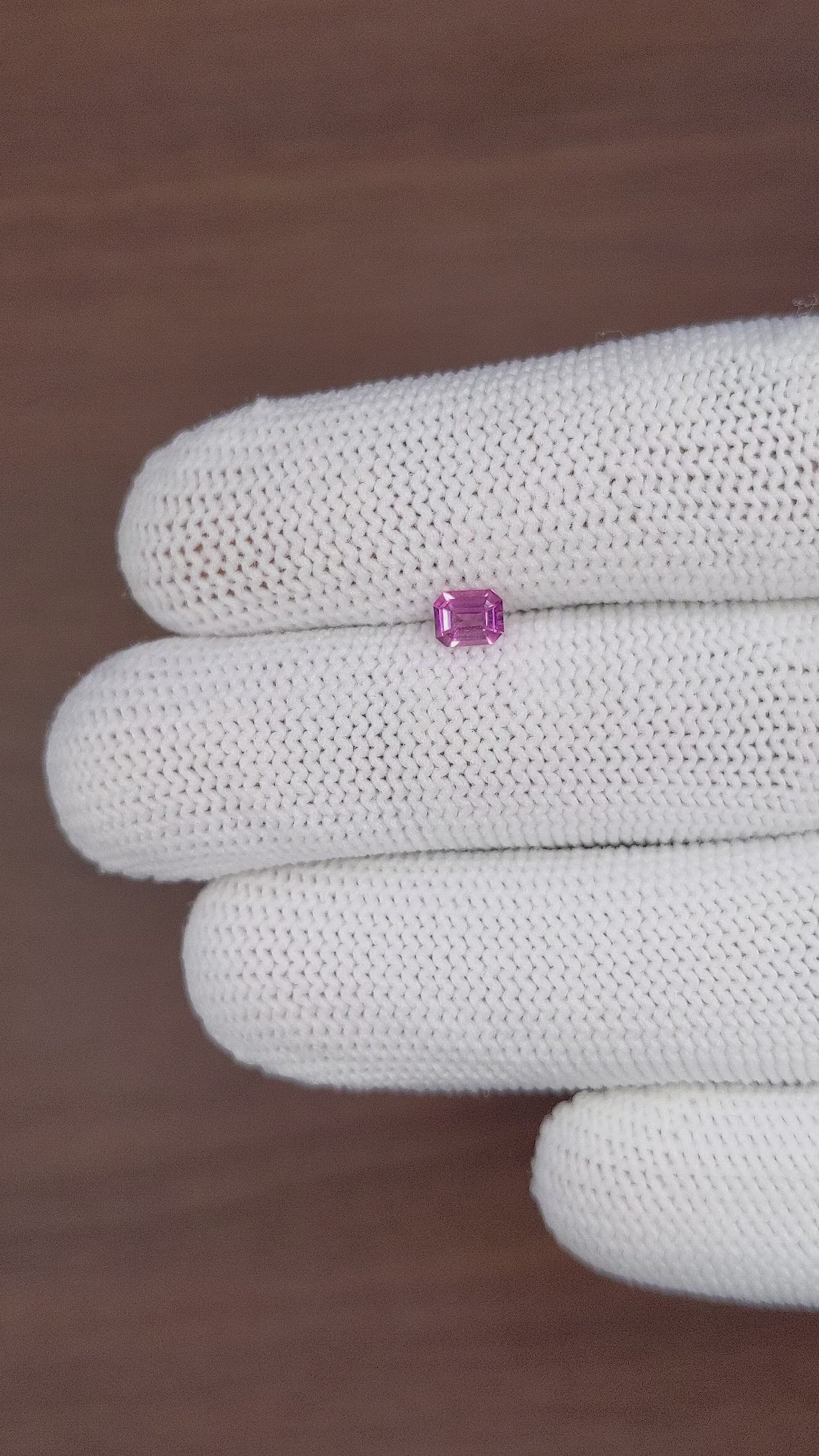 0.40 Ct. Spinel from Tanzania Size Video