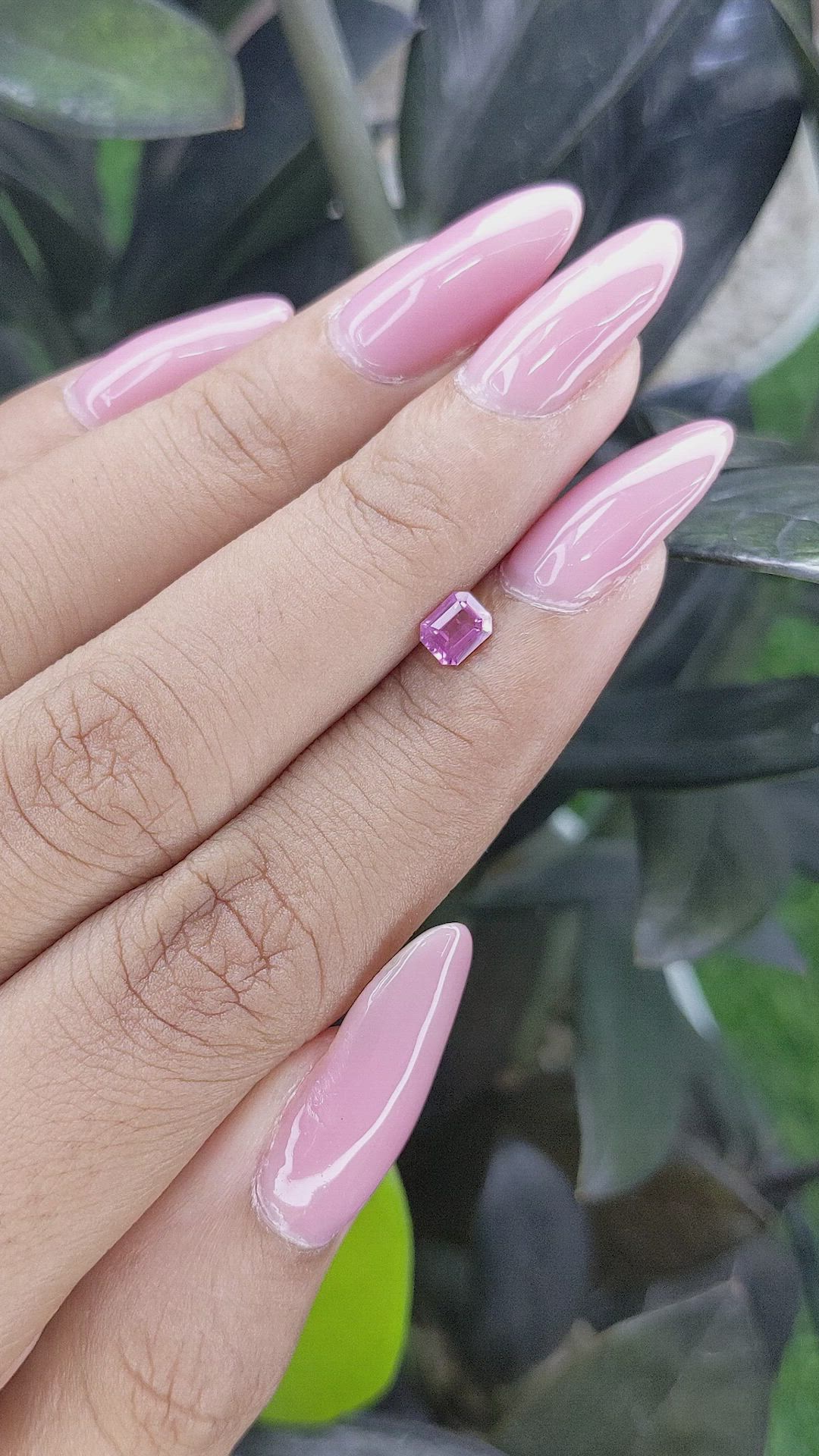 0.40 Ct. Spinel from Tanzania Size Video