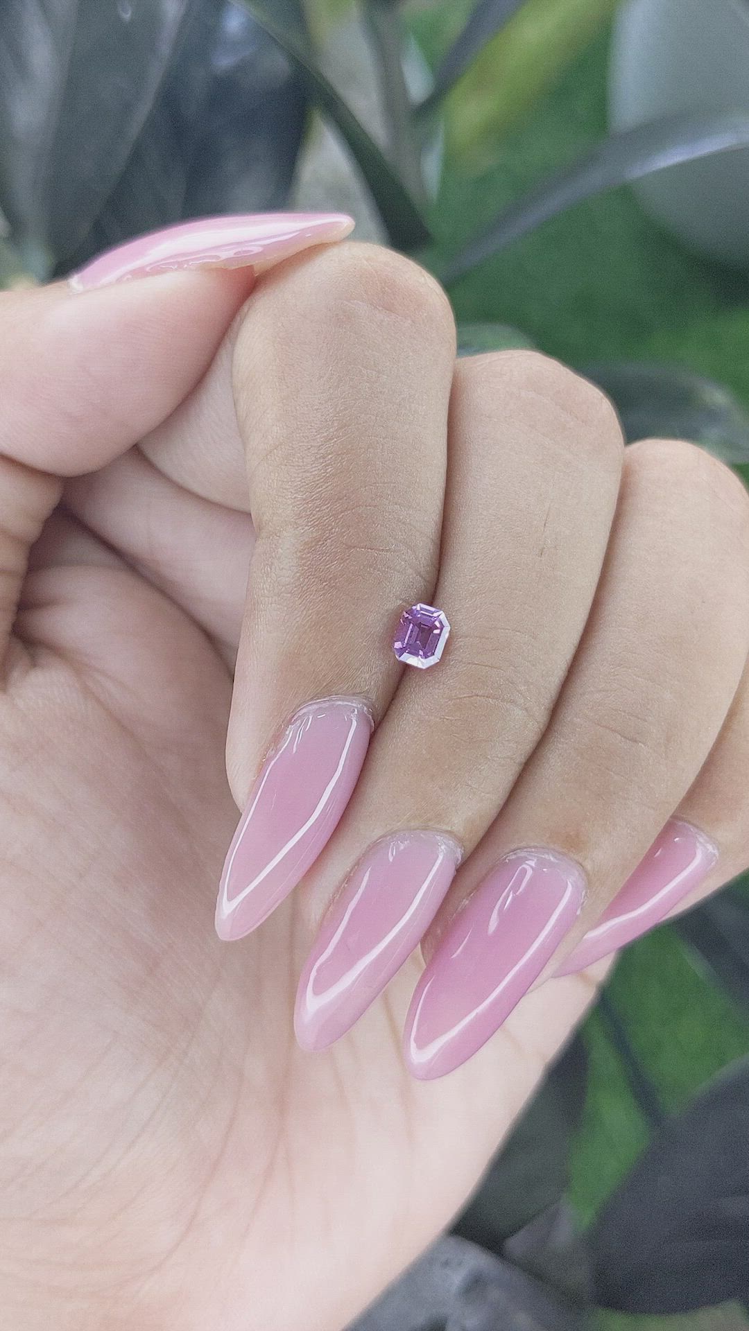 0.47 Ct. Spinel from Tanzania Size Video