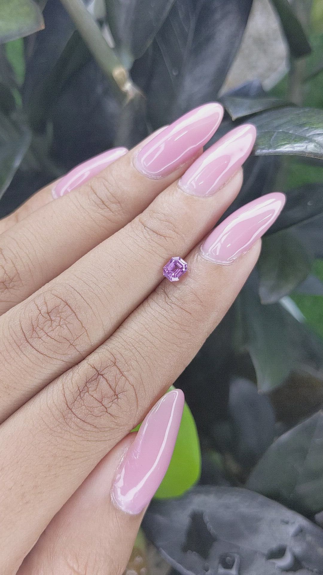 0.47 Ct. Spinel from Tanzania Size Video