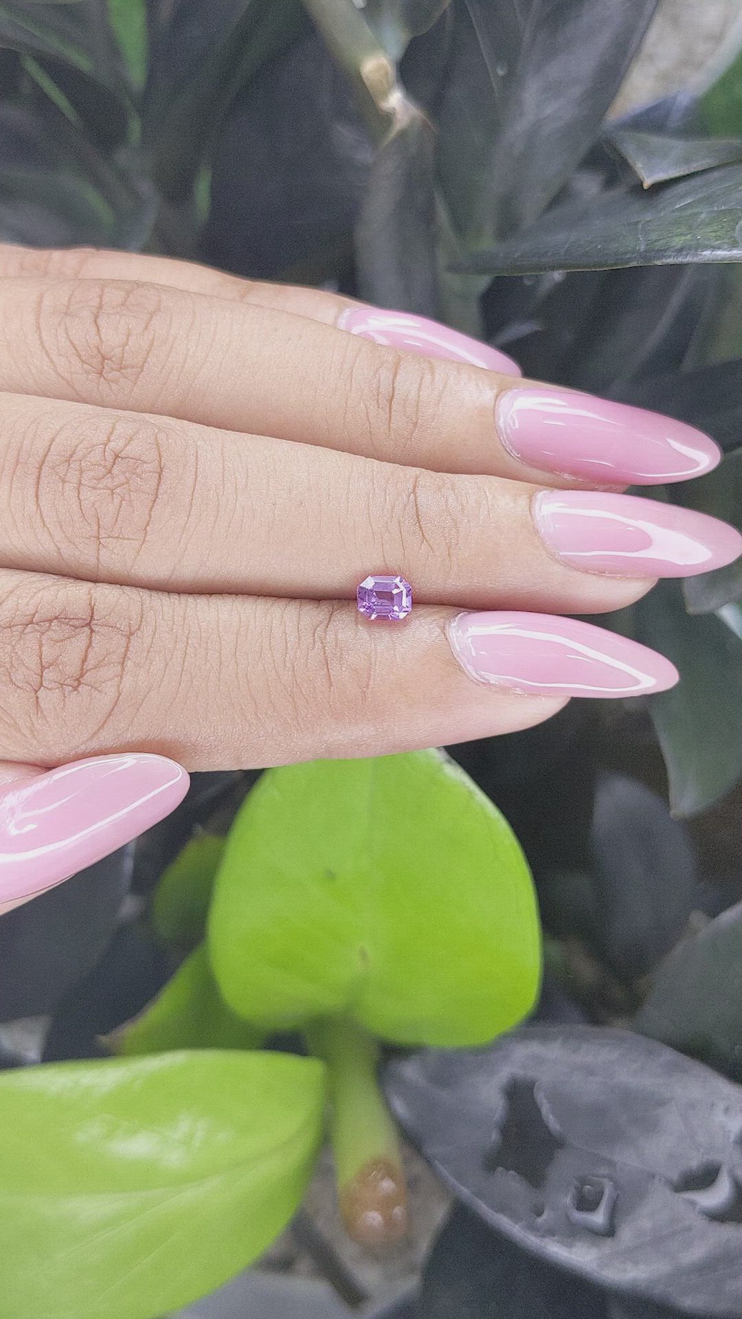 0.47 Ct. Spinel from Tanzania Size Video