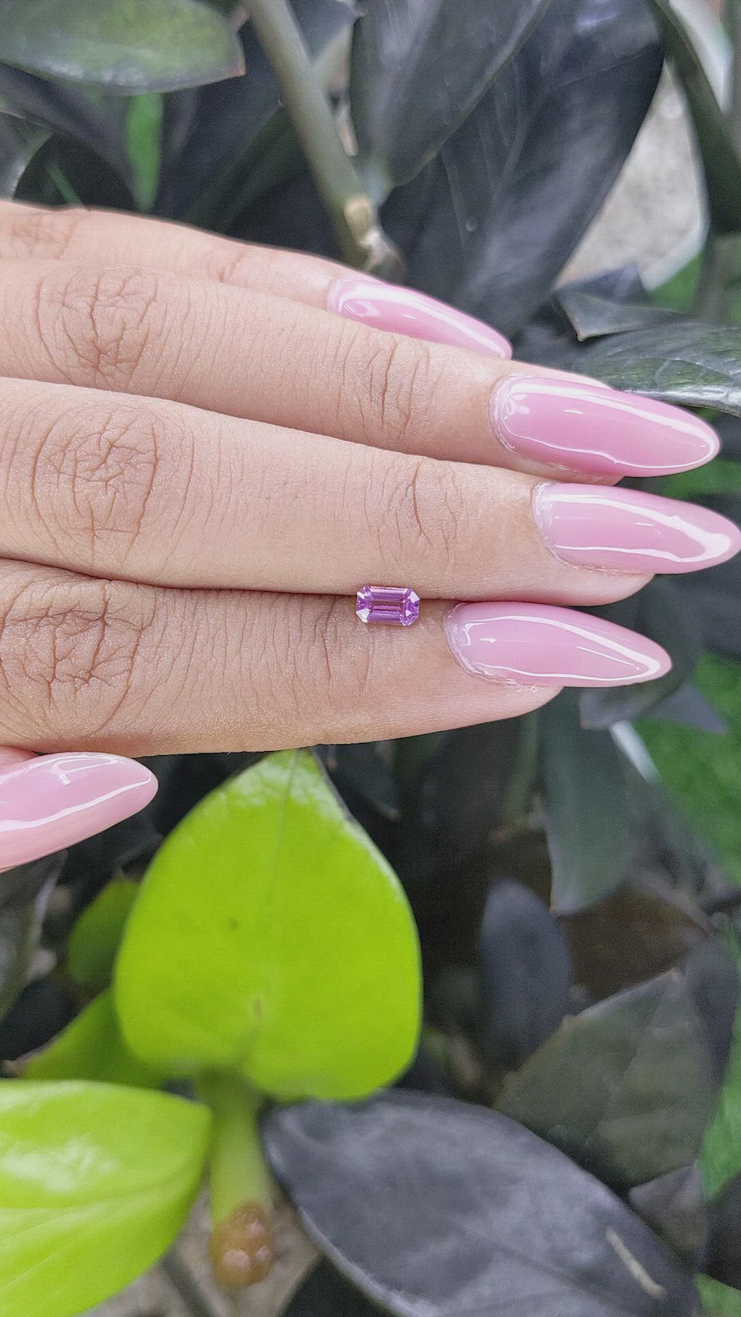 0.39 Ct. Spinel from Tanzania Size Video