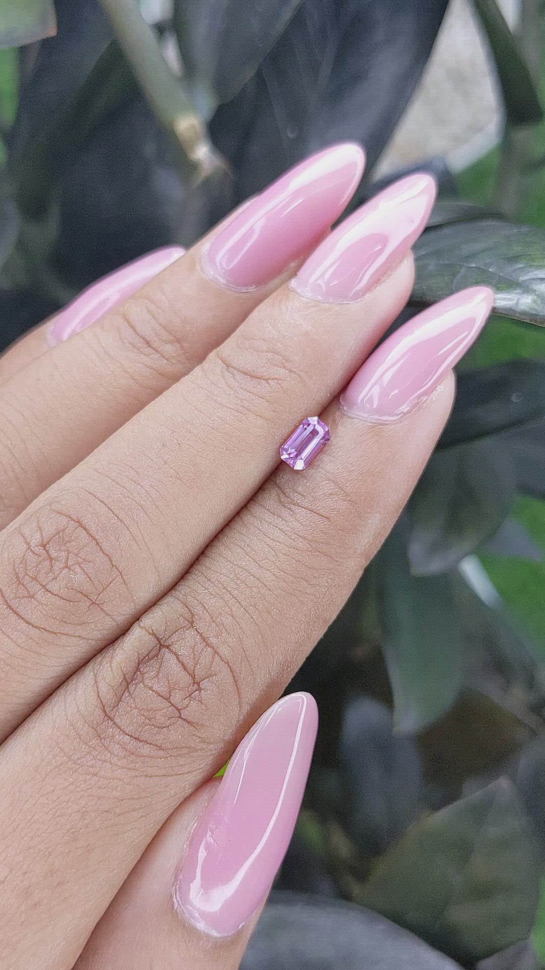 0.39 Ct. Spinel from Tanzania Size Video