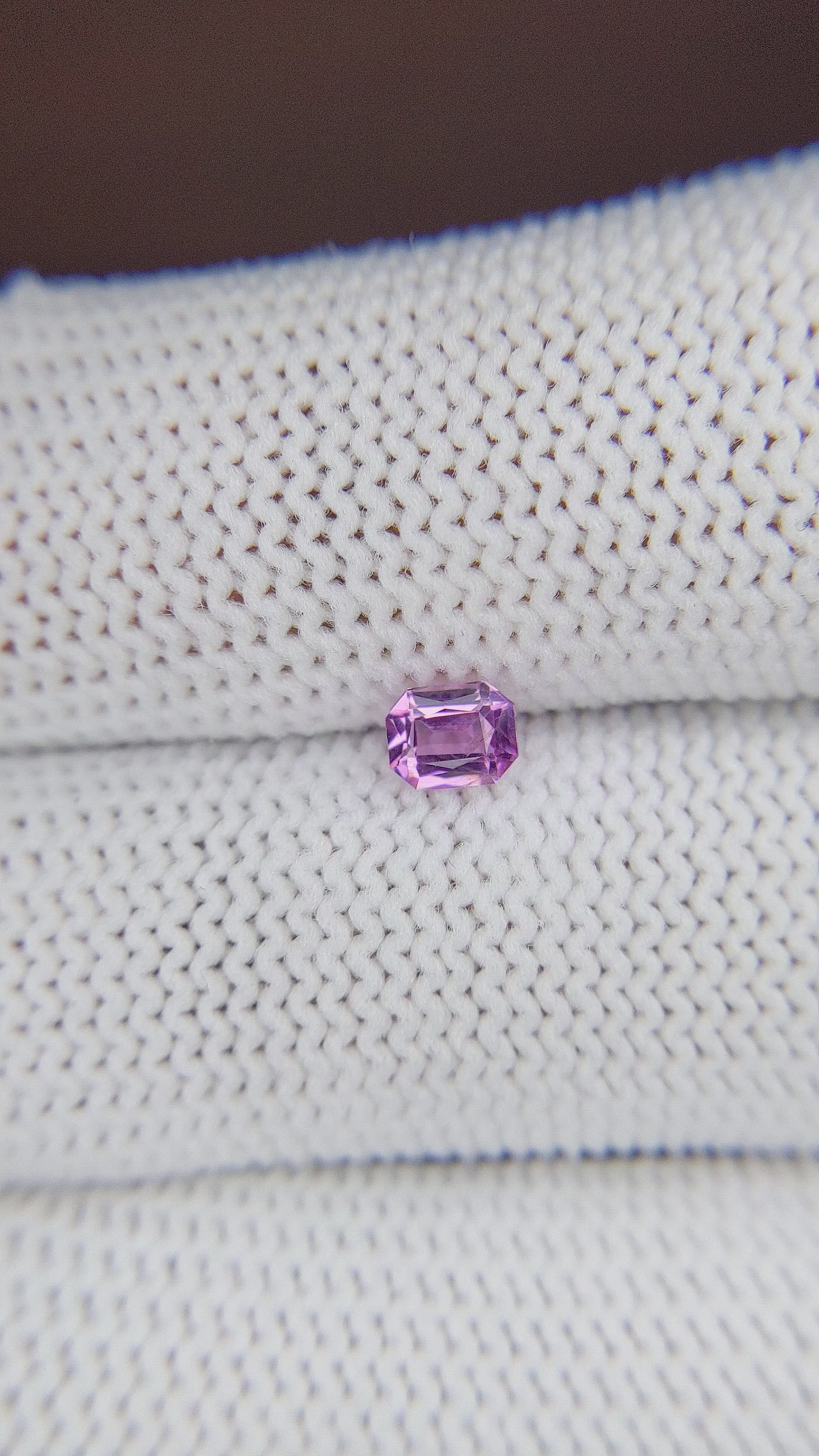 0.39 Ct. Spinel from Tanzania Size Video