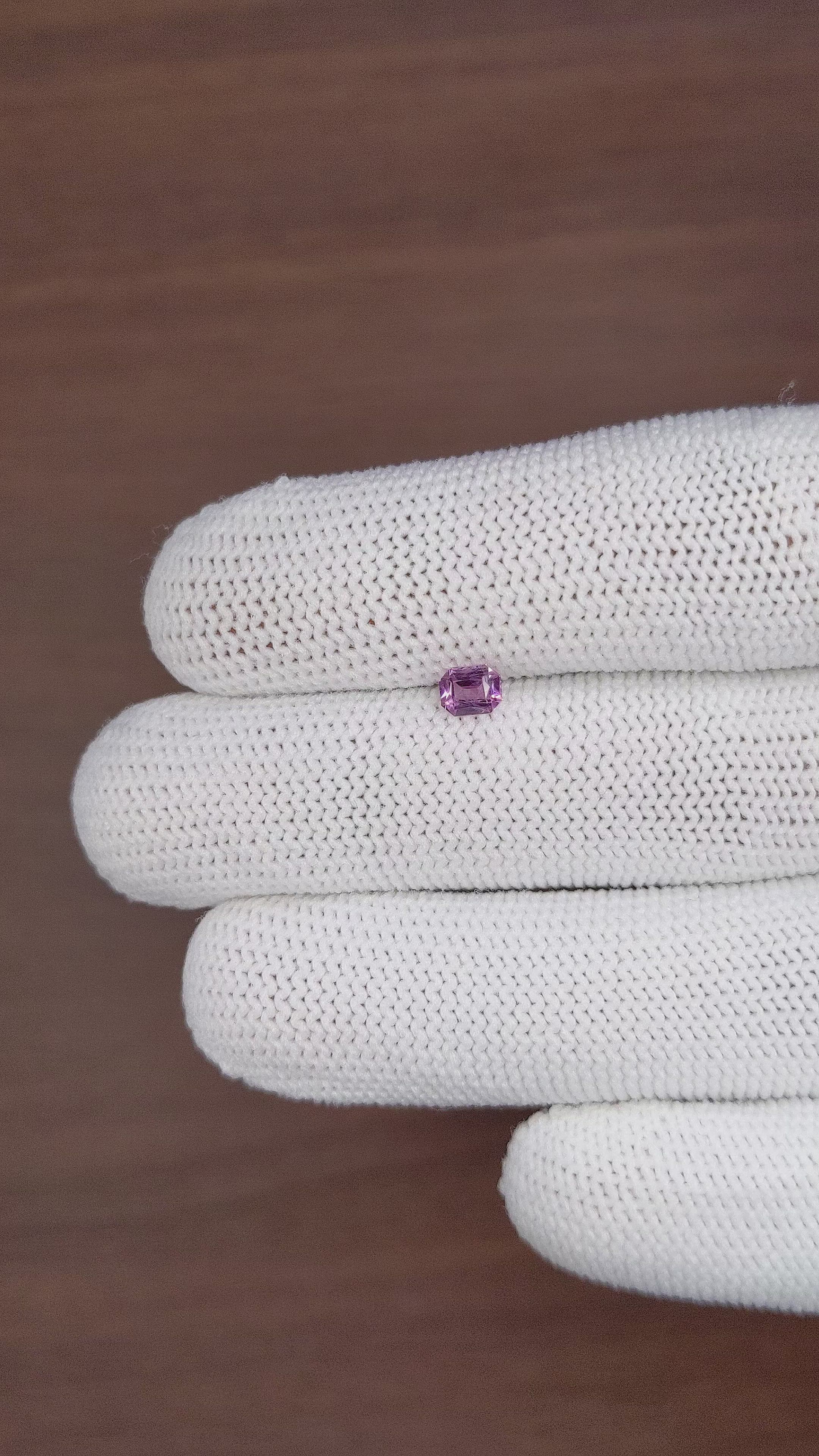 0.39 Ct. Spinel from Tanzania Size Video