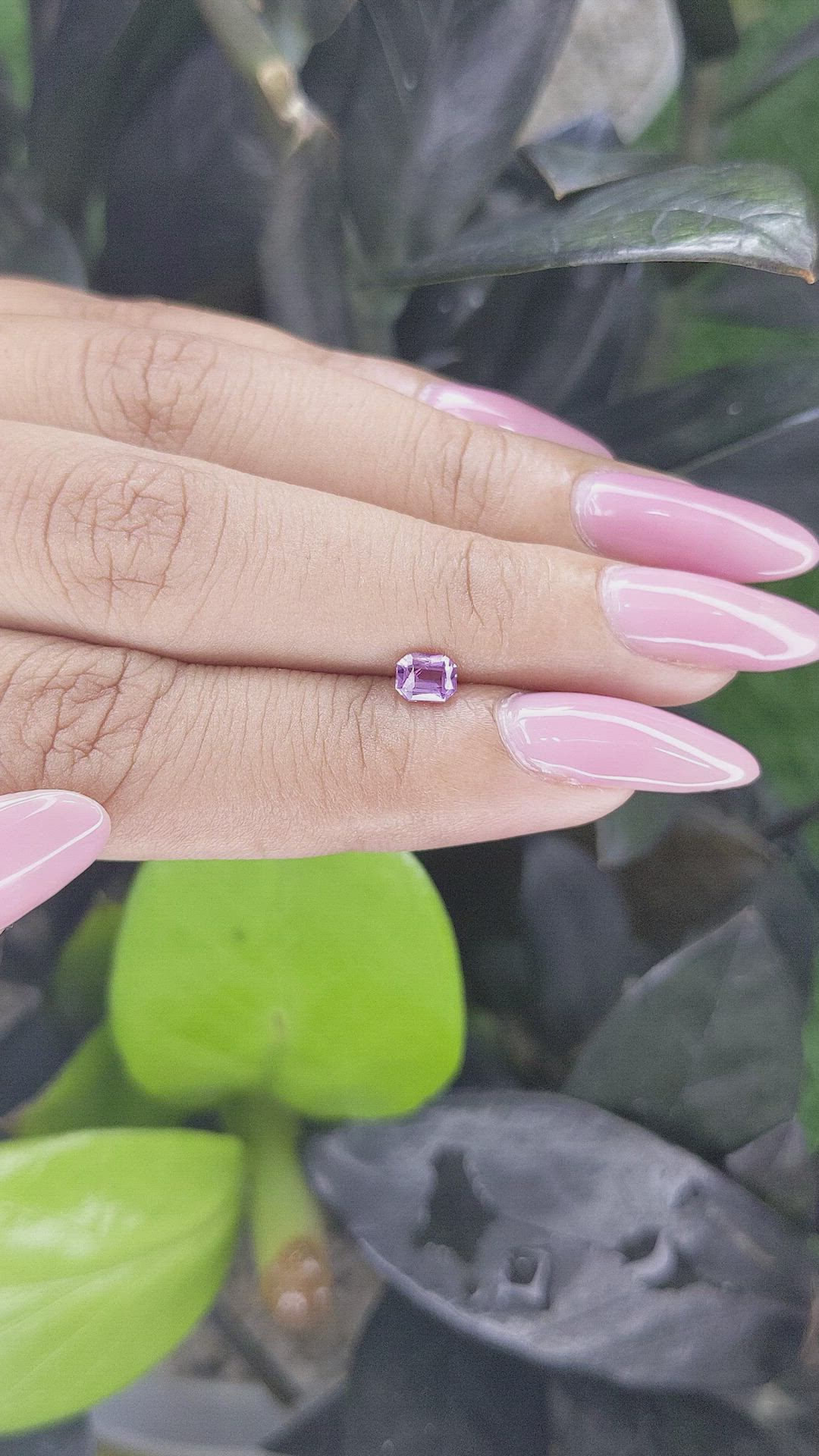 0.39 Ct. Spinel from Tanzania Size Video