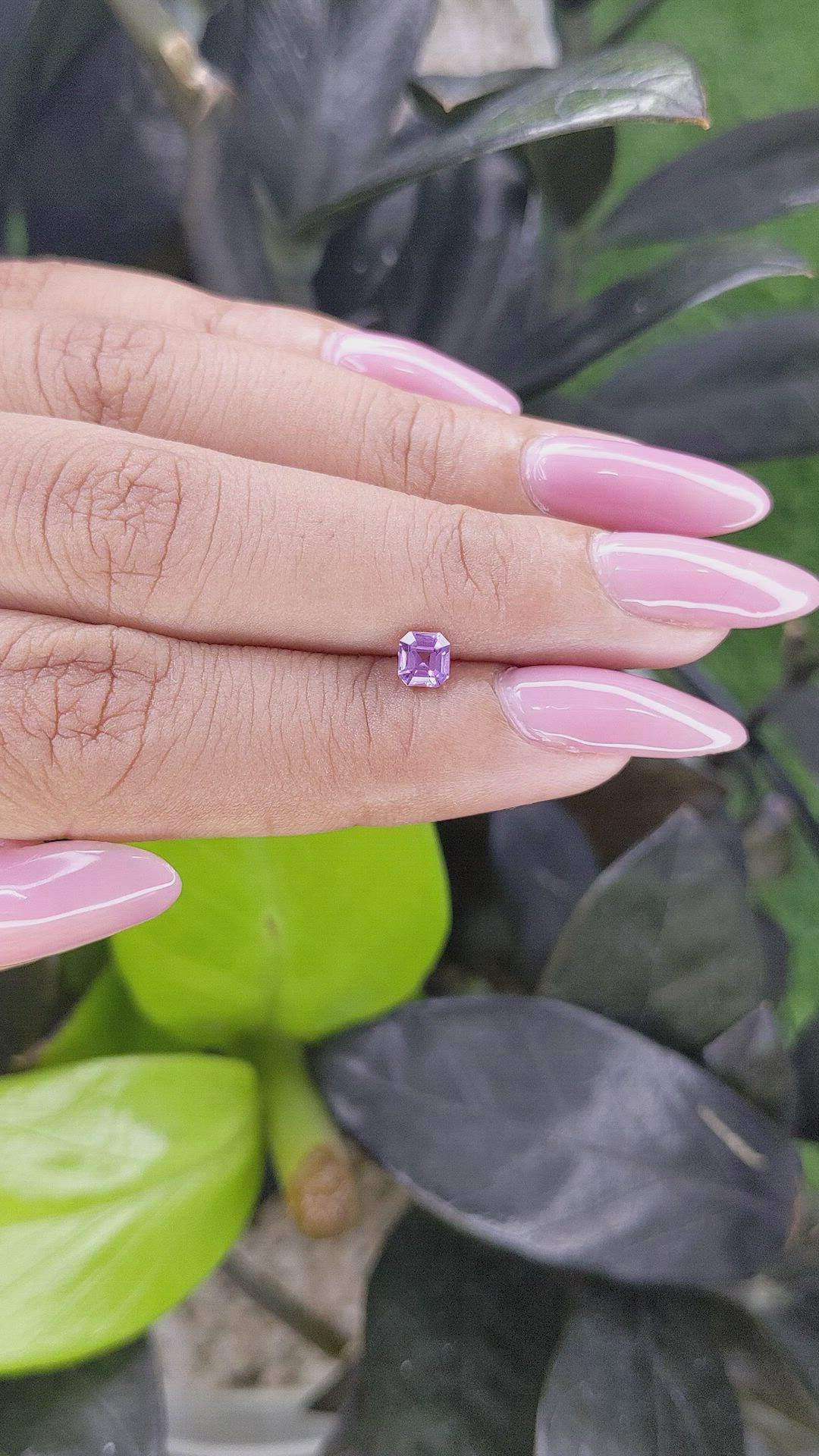 0.42 Ct. Spinel from Tanzania Size Video