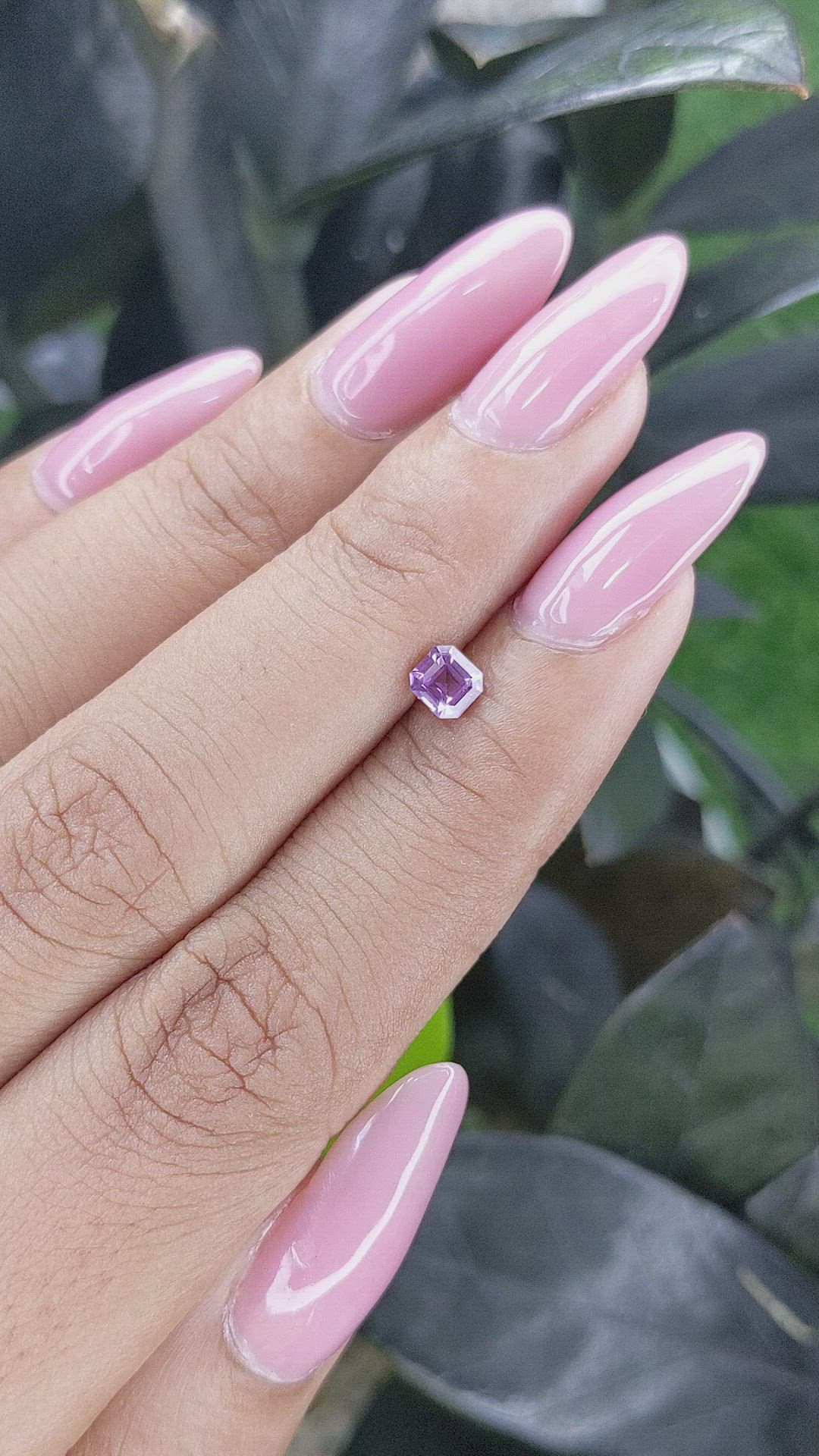 0.42 Ct. Spinel from Tanzania Size Video