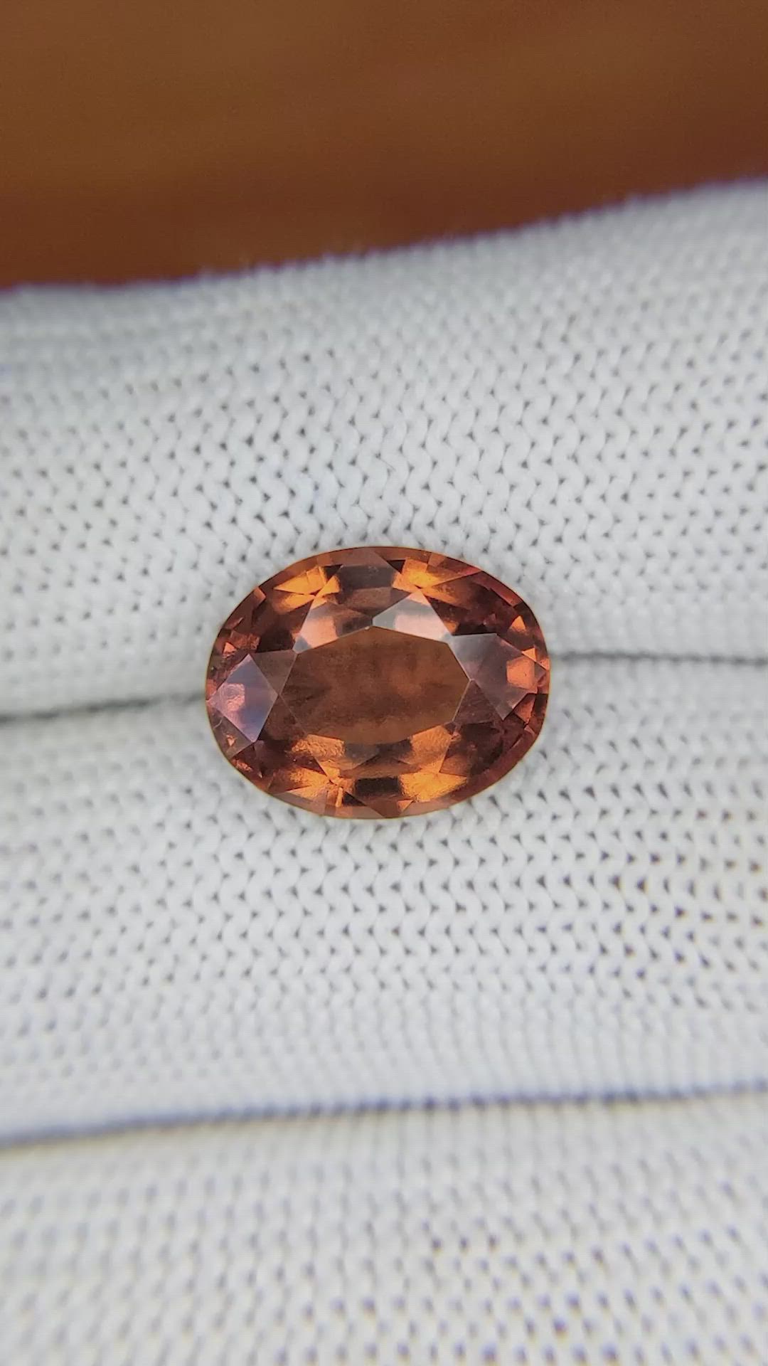 6.39 Ct. Citrine from Ceylon (Sri Lanka) Size Video