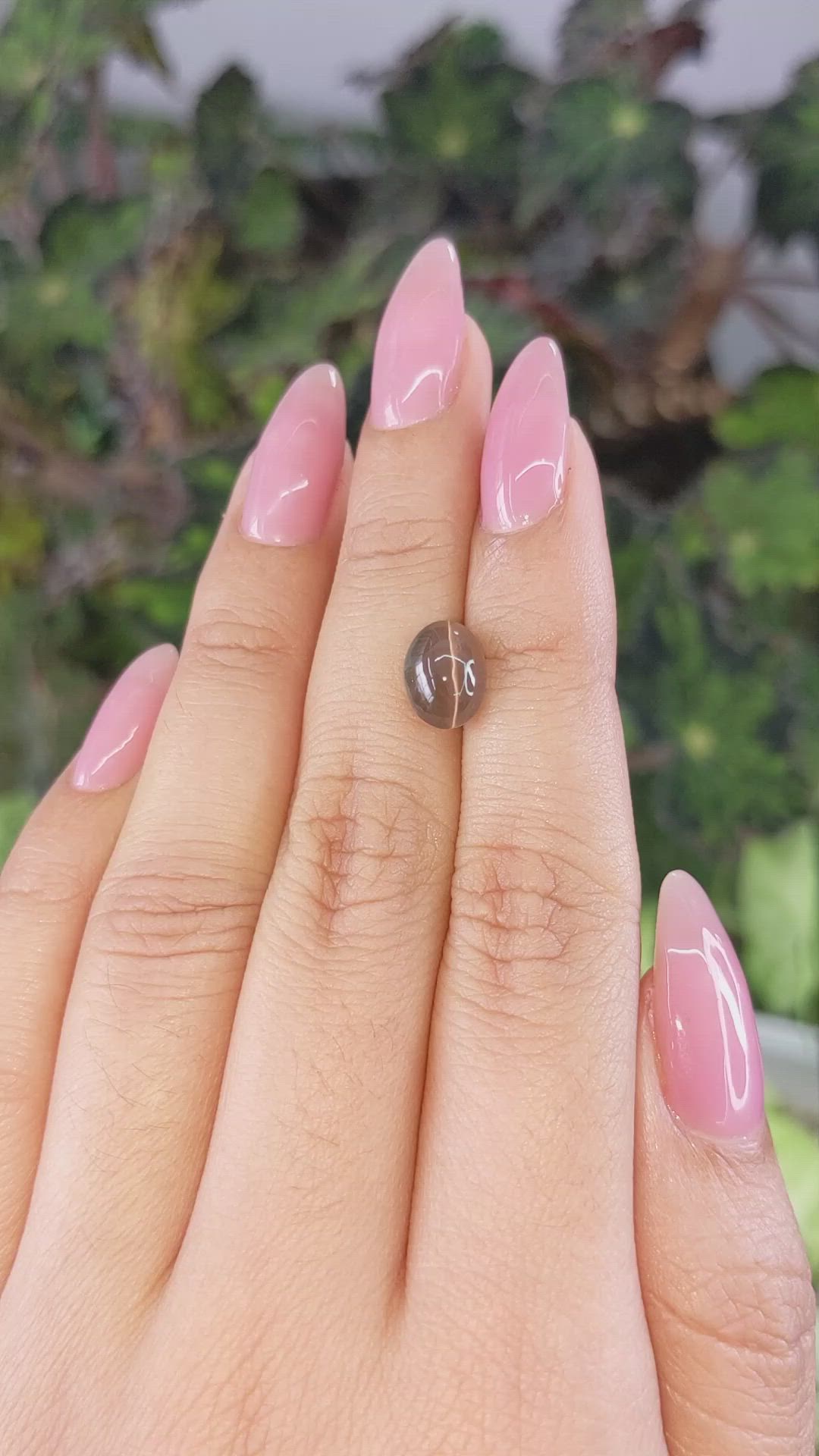 2.70 Ct. Cabochon Sphalerite from Mexico Size Video