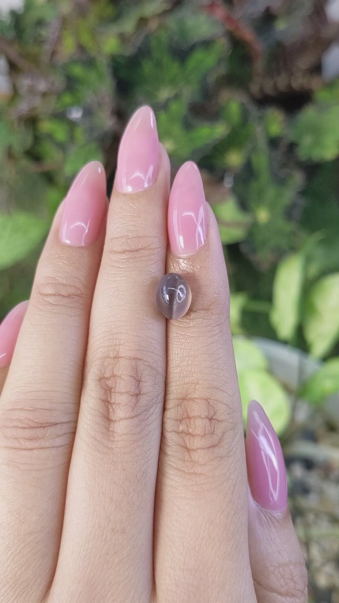 3.08 Ct. Cabochon Sphalerite from Mexico Size Video