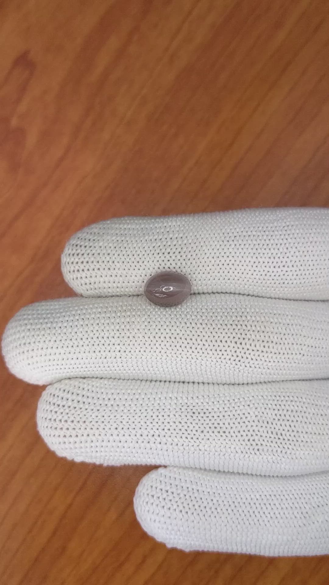 3.08 Ct. Cabochon Sphalerite from Mexico Size Video