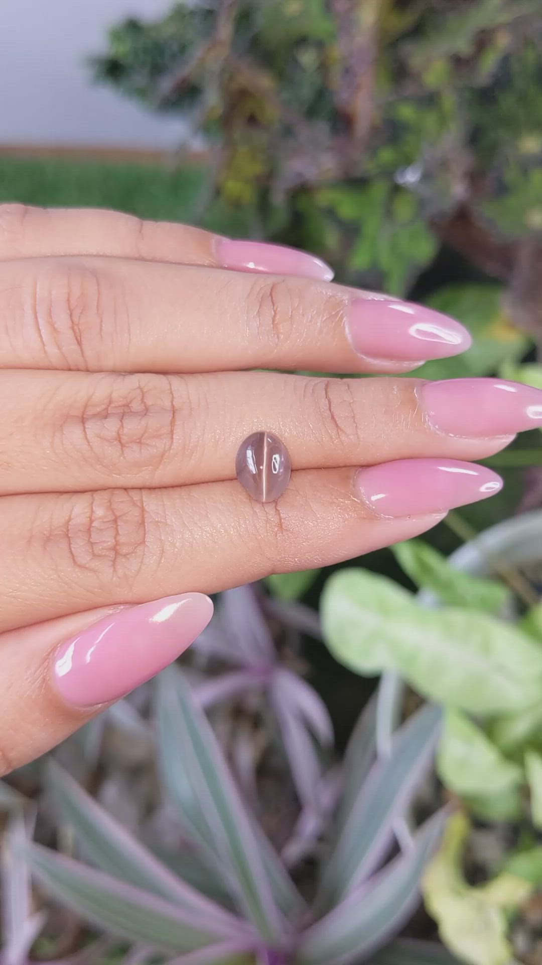 3.08 Ct. Cabochon Sphalerite from Mexico Size Video