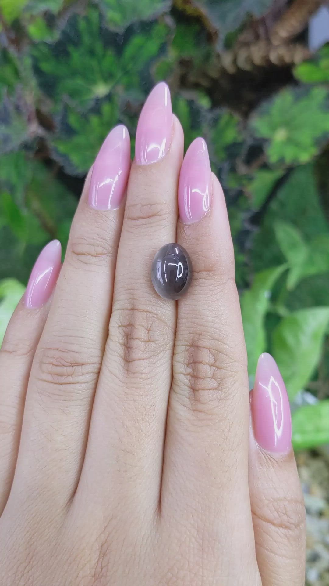 5.46 Ct. Cabochon Sphalerite from Mexico Size Video