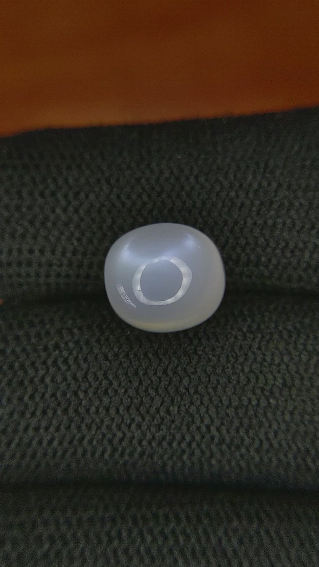 5.11 Ct. Cabochon Moonstone from Ceylon (Sri Lanka) Size Video